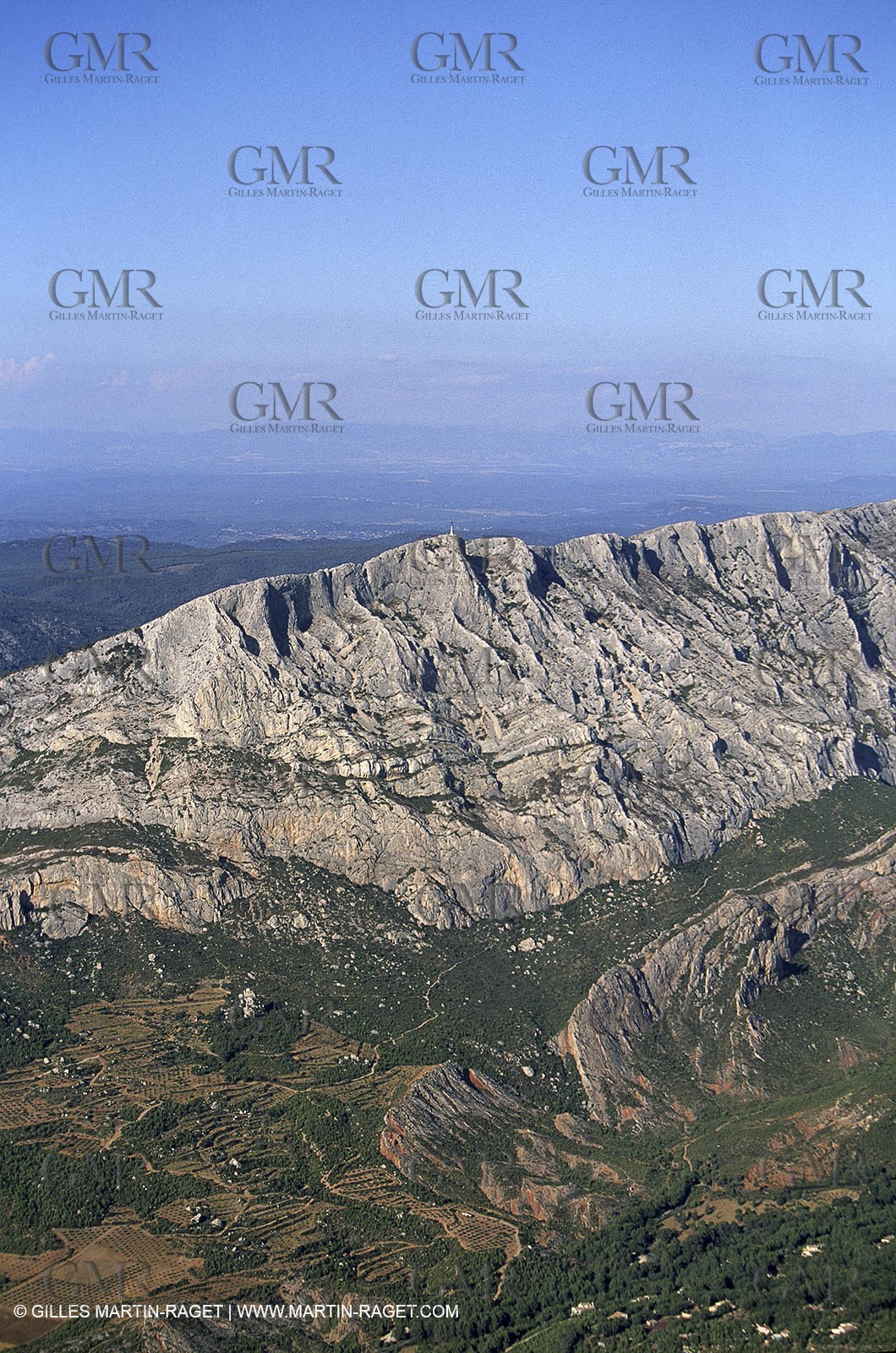 Aix en Provence area - Sainte Victoire Mountain
