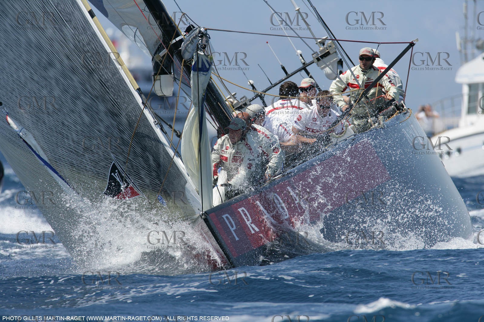 02 06 2007-Valencia (Spain)- 32nd America's Cup - Louis Vuitton Cup Final - Day 2