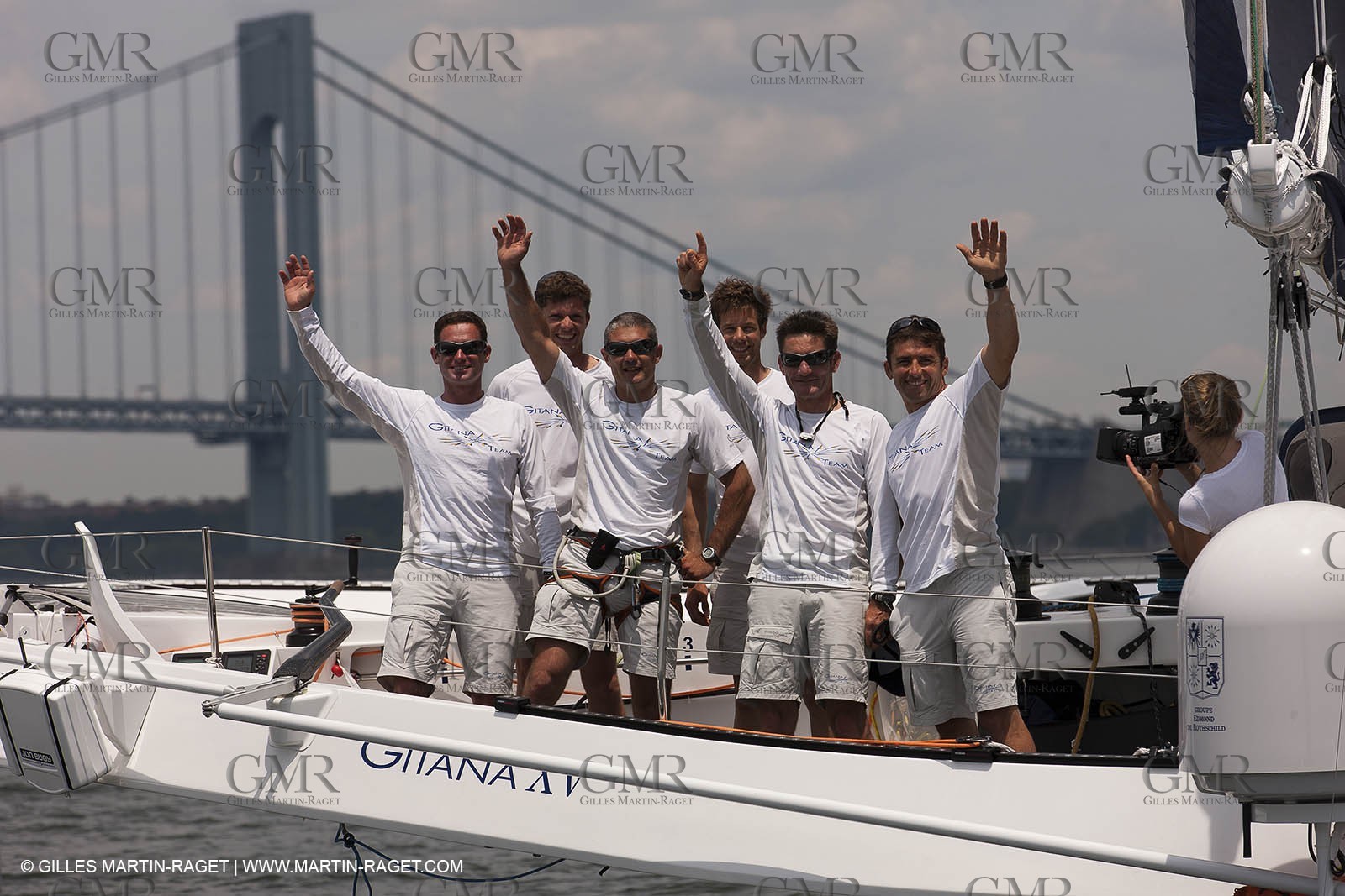 03 07 2012 - New York (USA, NY) - Krys Ocean Race prologuie - arrival in New York