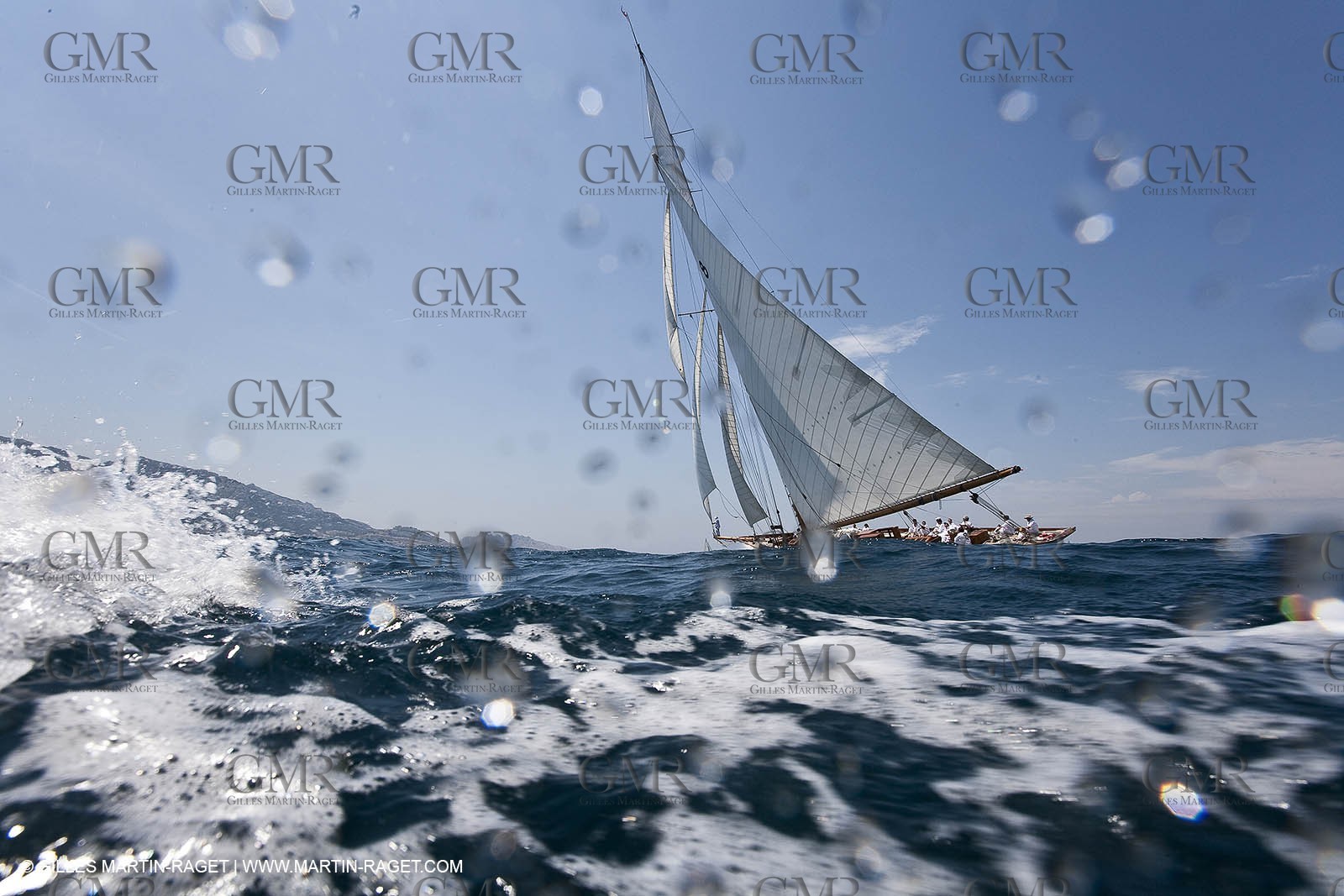 Sailing, Classic yachts, Voiles Vieux Port 2009, Marseille (FRA)