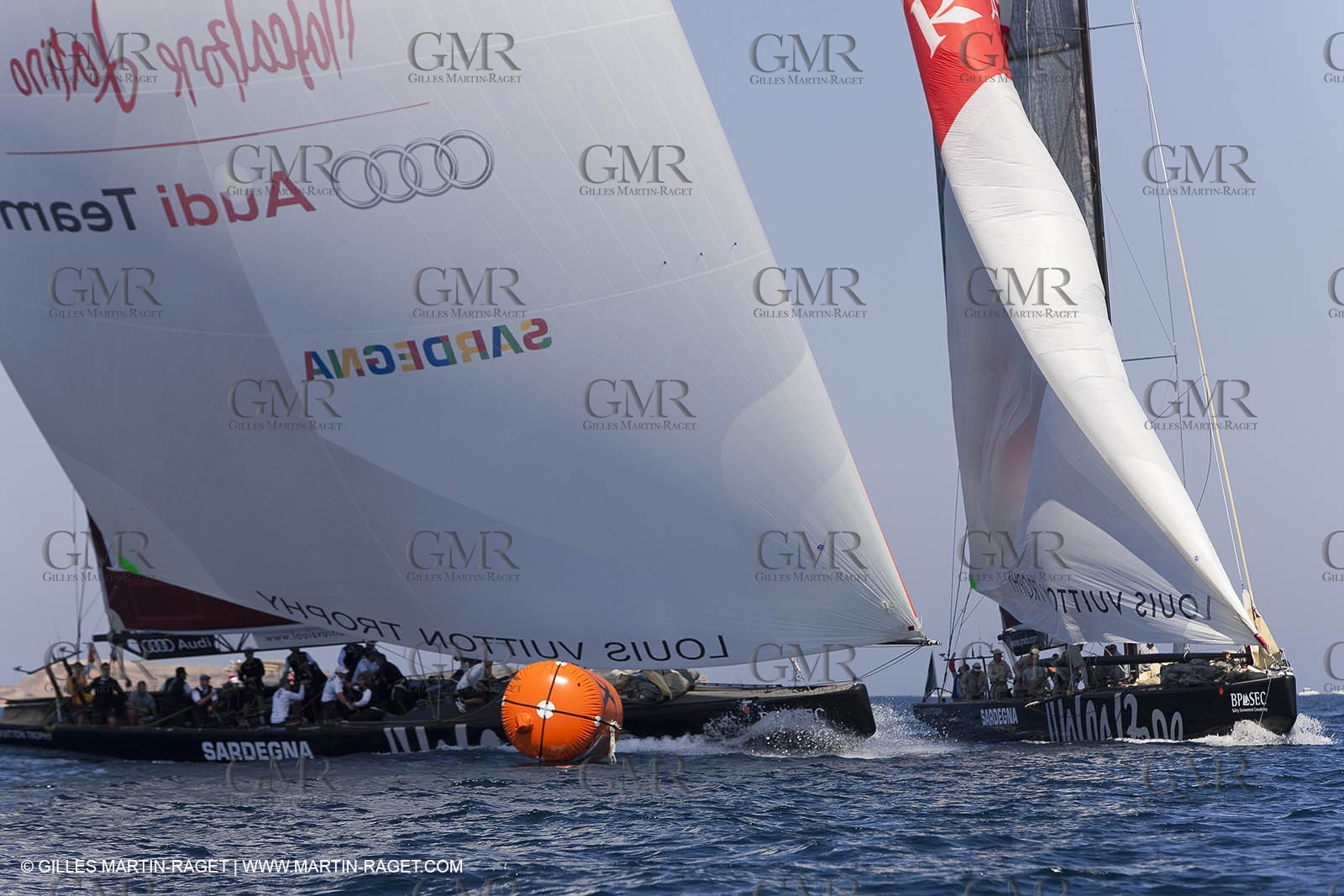 23 05 2010 - La Maddalena (ITA, Sardinia) Louis Vuitton Trophy - BMW ORACLE Racing - Racing Day 2
