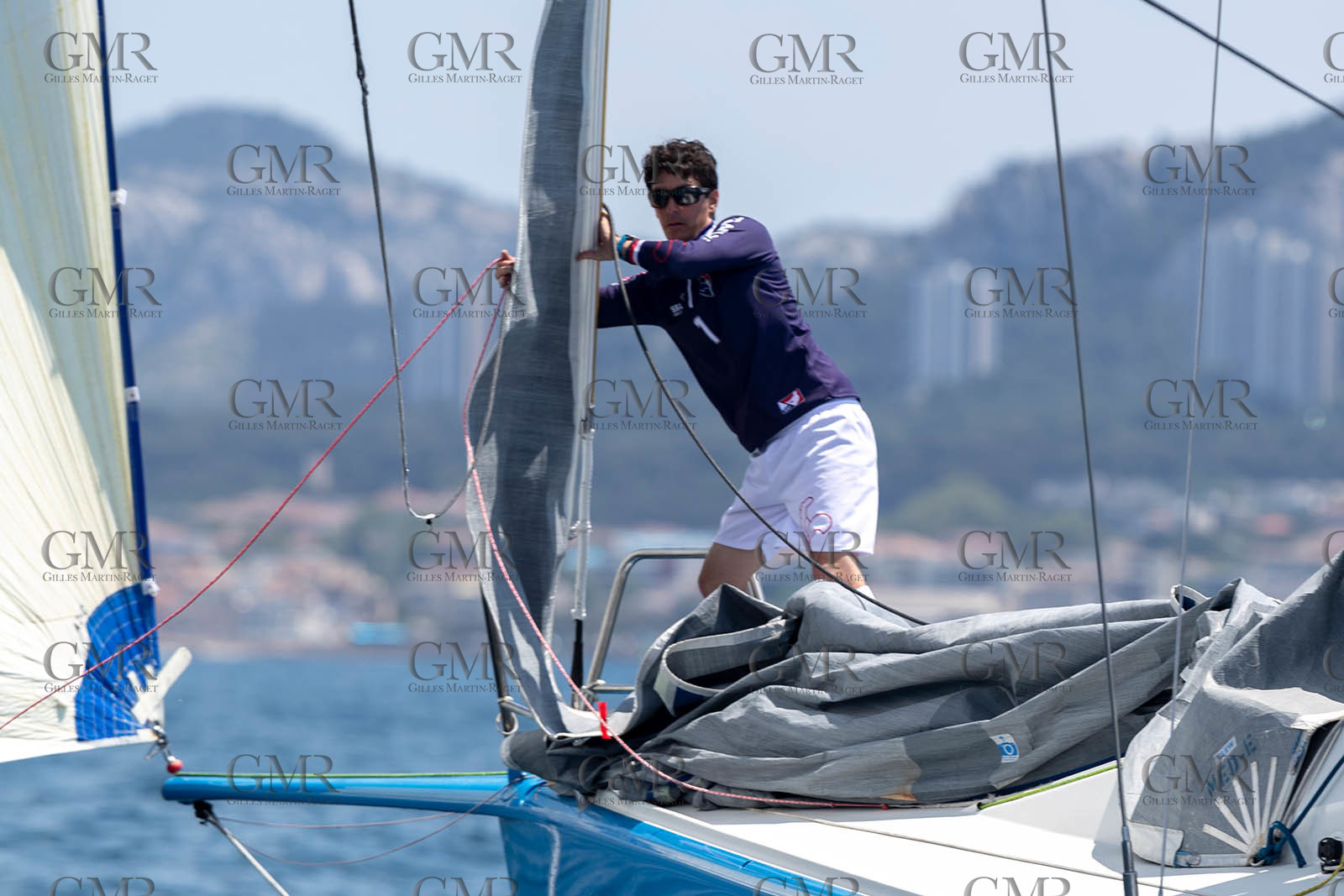 07 06 2021, Marseille (FRA,13), SSL Team France, Entraînement à bord de Tonerre de Glenn