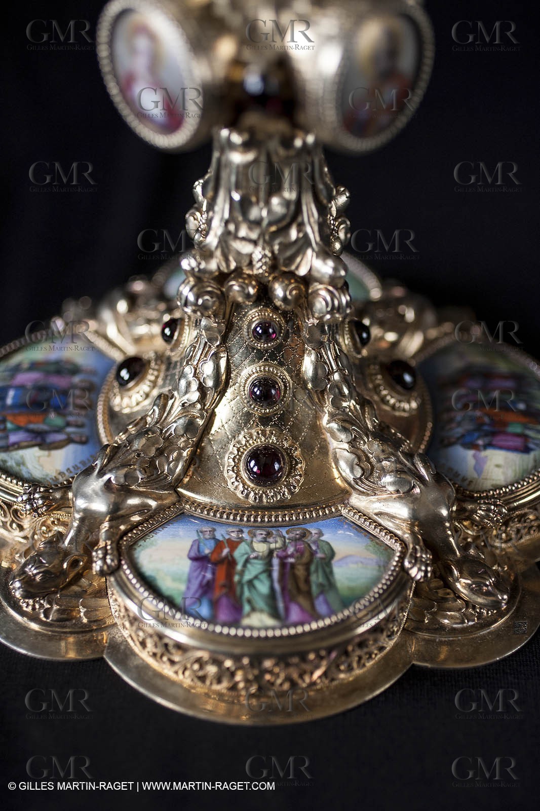 04 02 2013 - Marseille(FRA,13), Notre Dame de la Garde,liturgical silverware