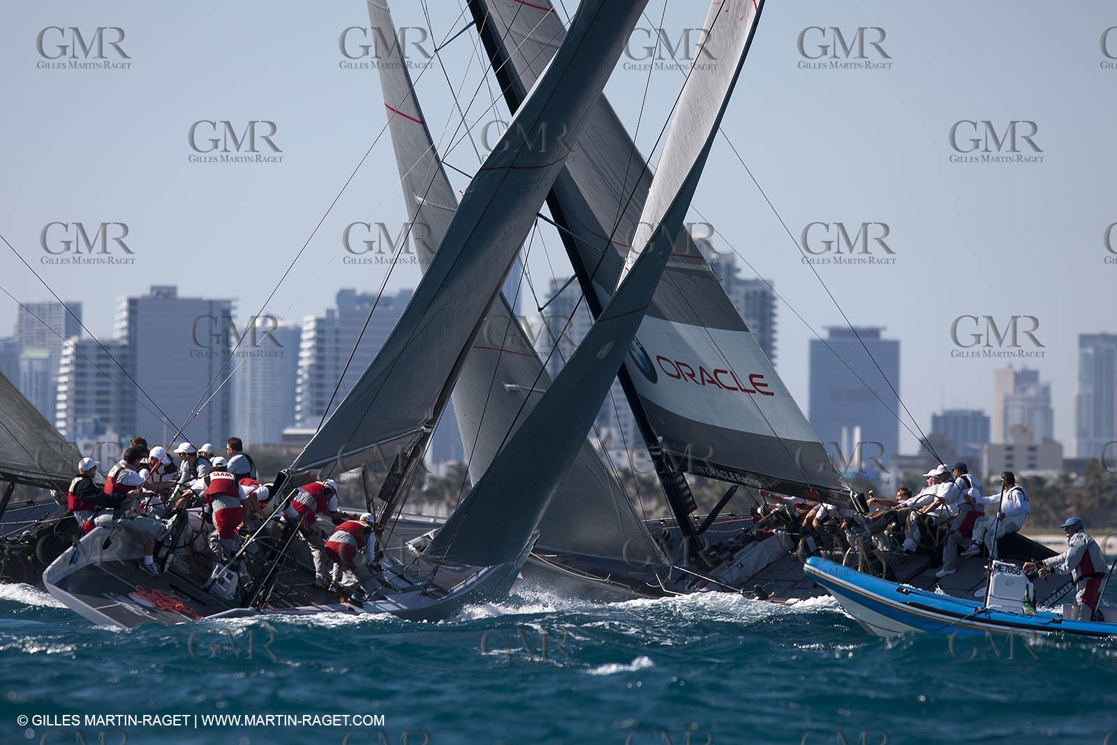 12 12 2010 - Miami (USA, FLA) - 2010 RC 44 World Champîonship - Oracle RC 44 Cup Miami - Final day - Fleet racing