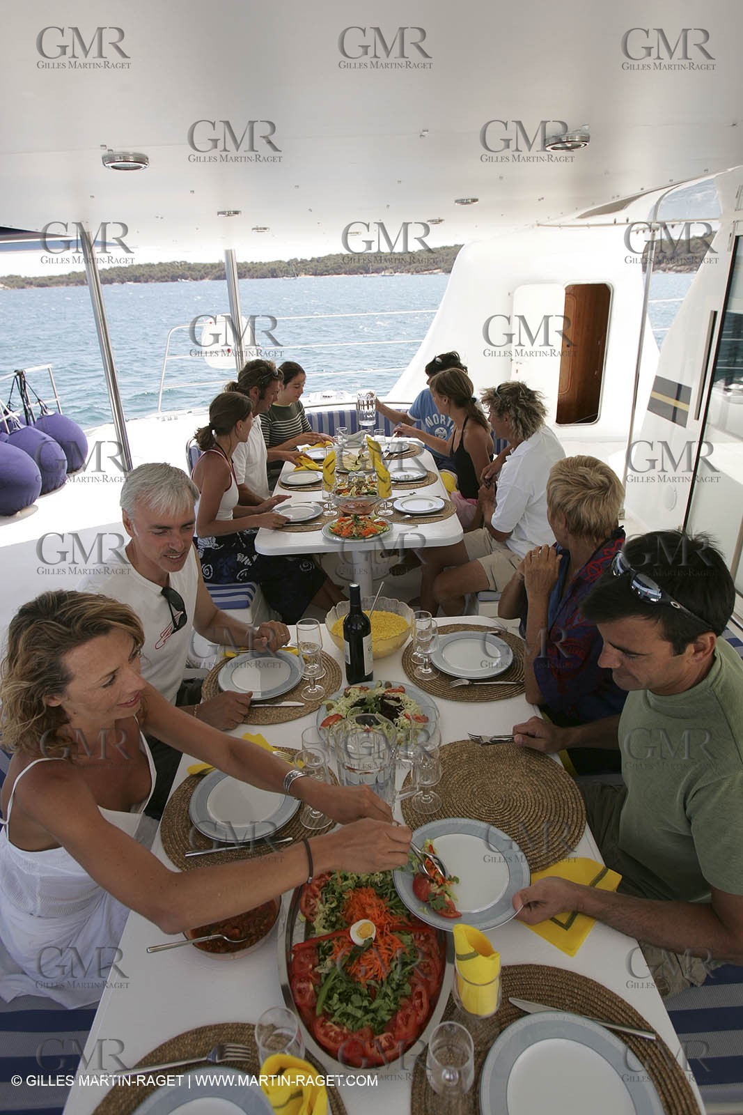 DreamCat Voile - Croisière - Repas