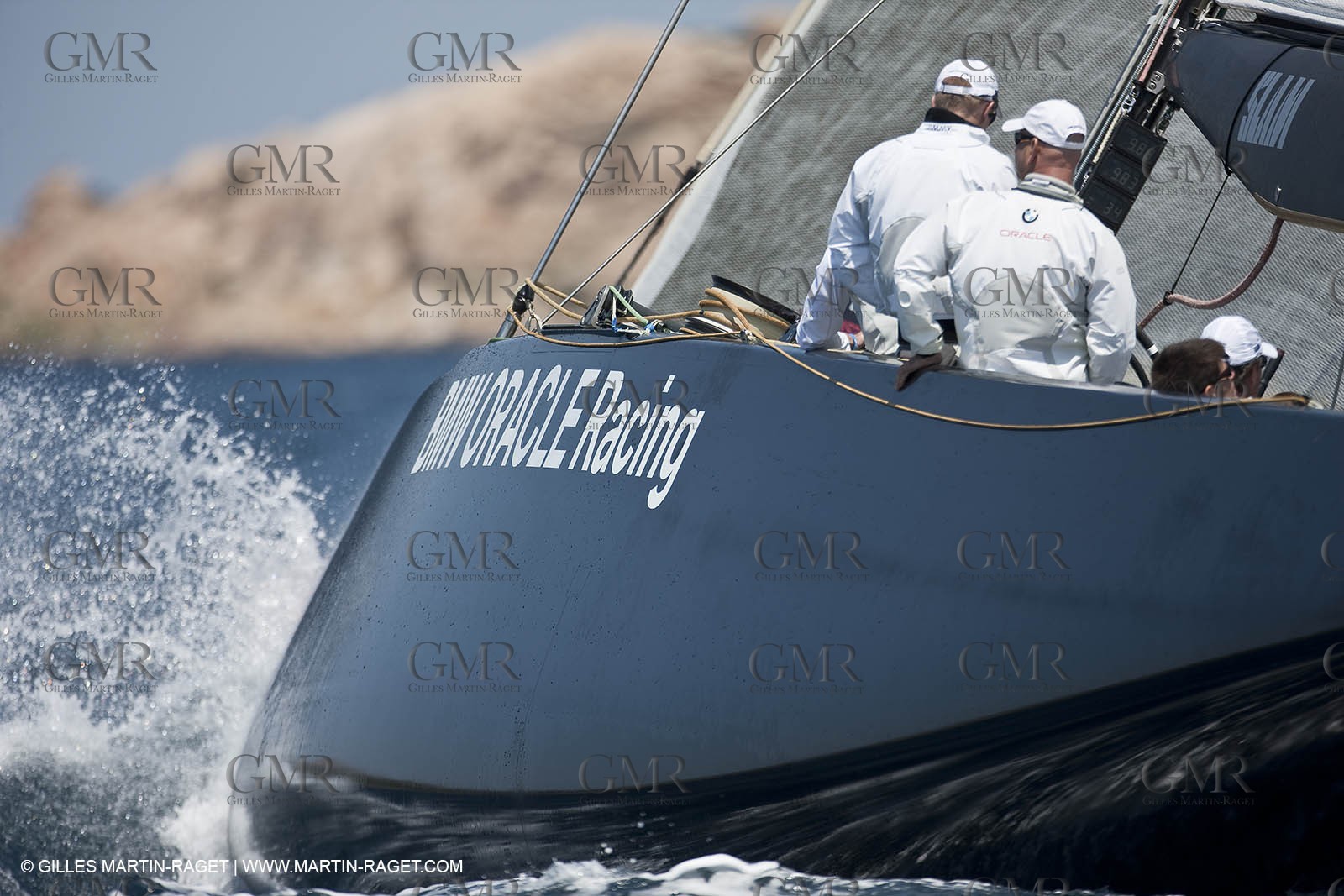 19 05 2010 - La Maddalena (ITA, Sardinia) Louis Vuitton Trophy - BMW ORACLE Racing - Training