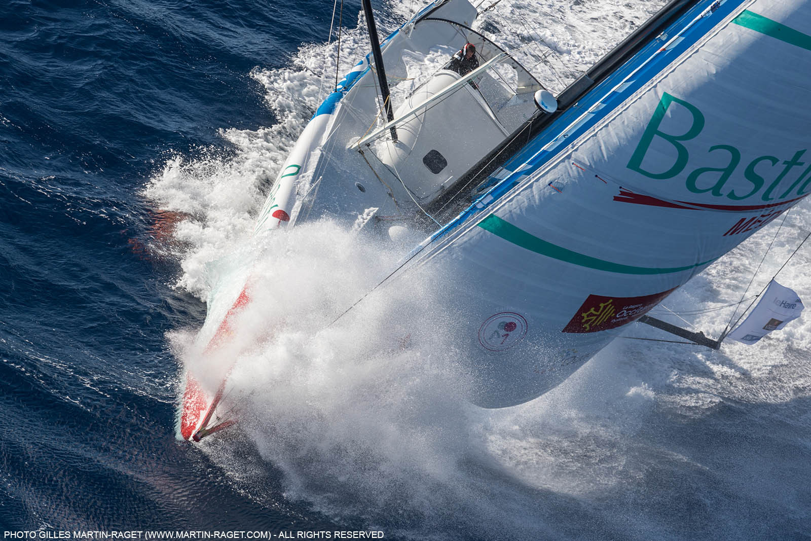 13 07 2017, Port Camargue (FRA,30), Transat Jacques Vabre 2017, Bastide Otio (Kito de Pavant, Yannick Bestaven), offshore trainings