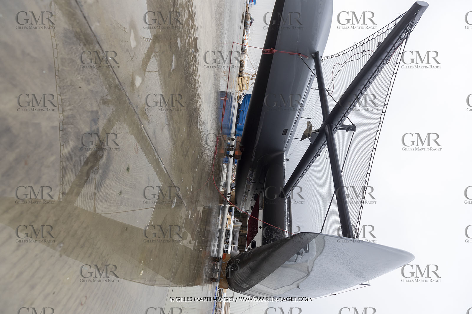 21 07 2020, La Grande Motte (FRA), Gunboat, Gunboat 68 SeaTilt out of the shed