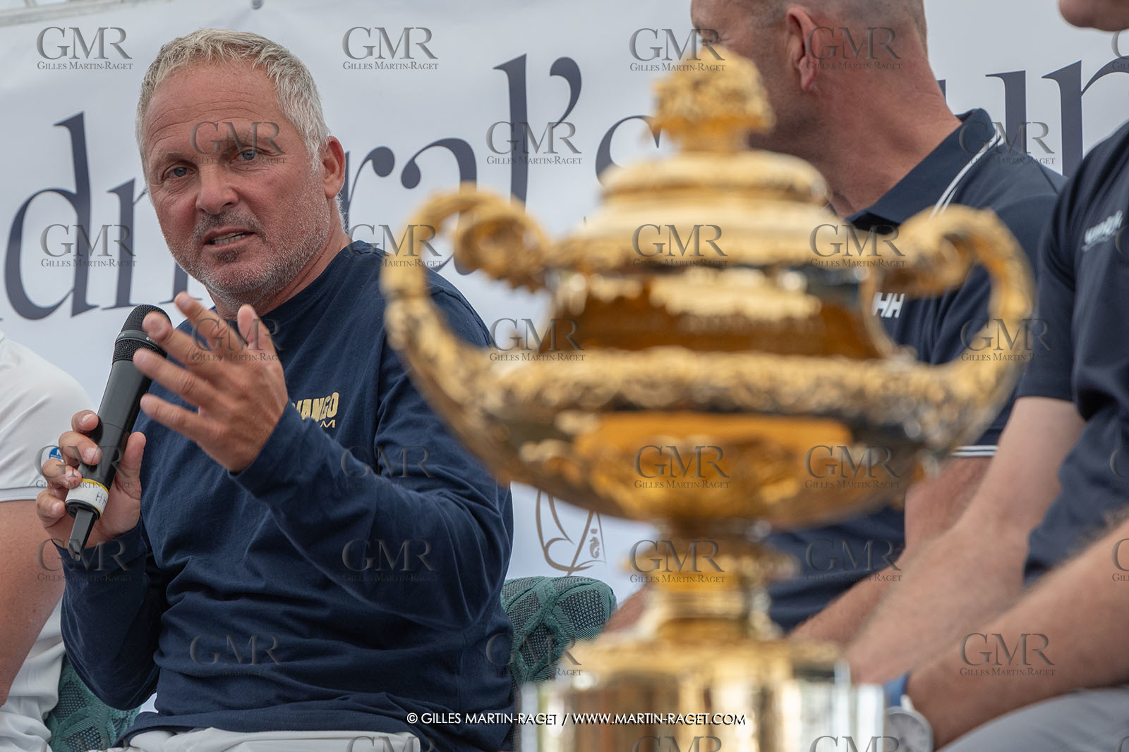 18 07 2025, Cowes (UK, IOW), Admiral's Cup 2025, Vasco Vascotto, Django WR51, Yacht Club Costa Smeralda, ITA