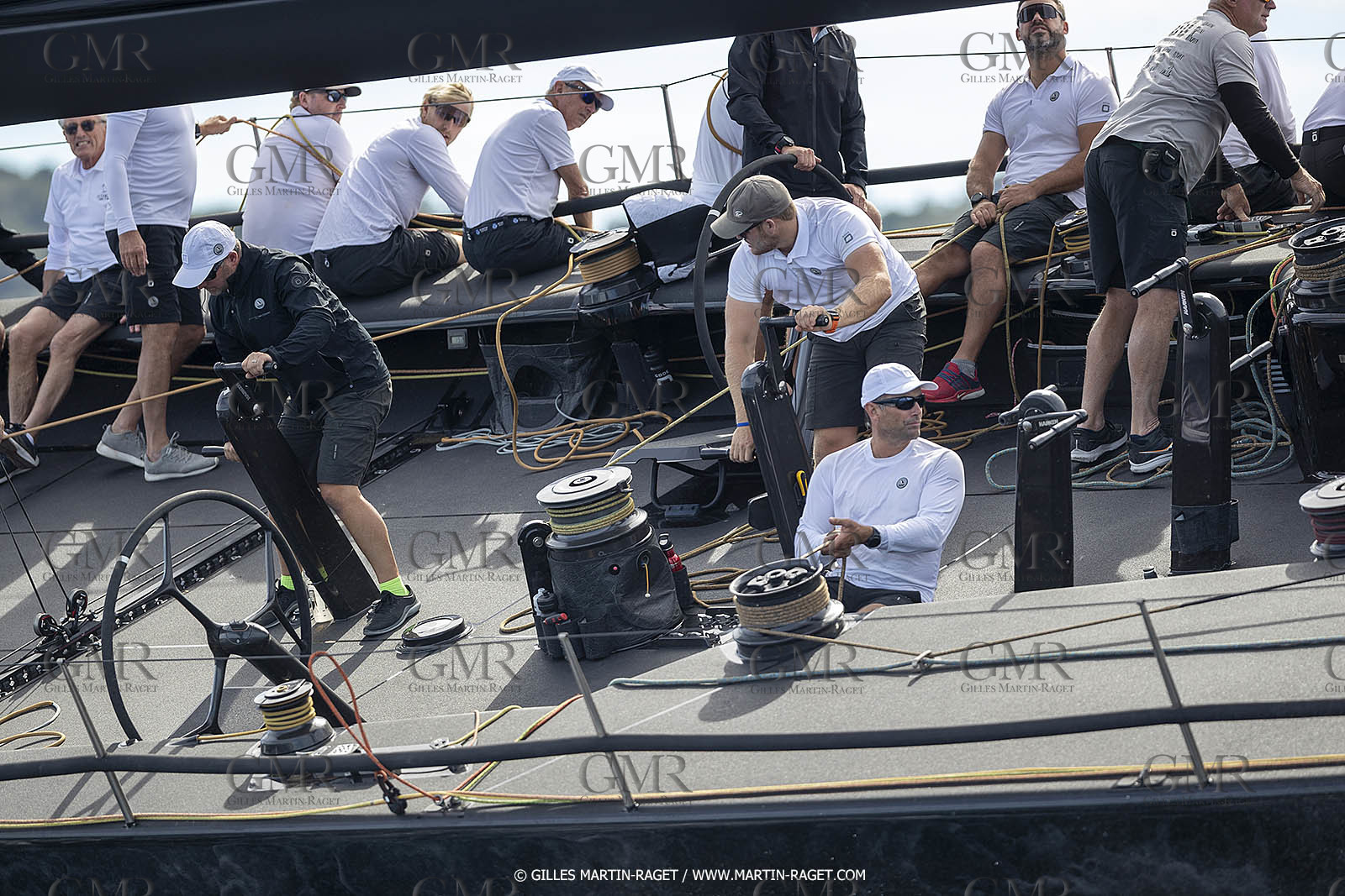 02 10 2022, Saint-Tropez (FRA,83), Voiles de Saint-Tropez 2022,  entraînement des maxis