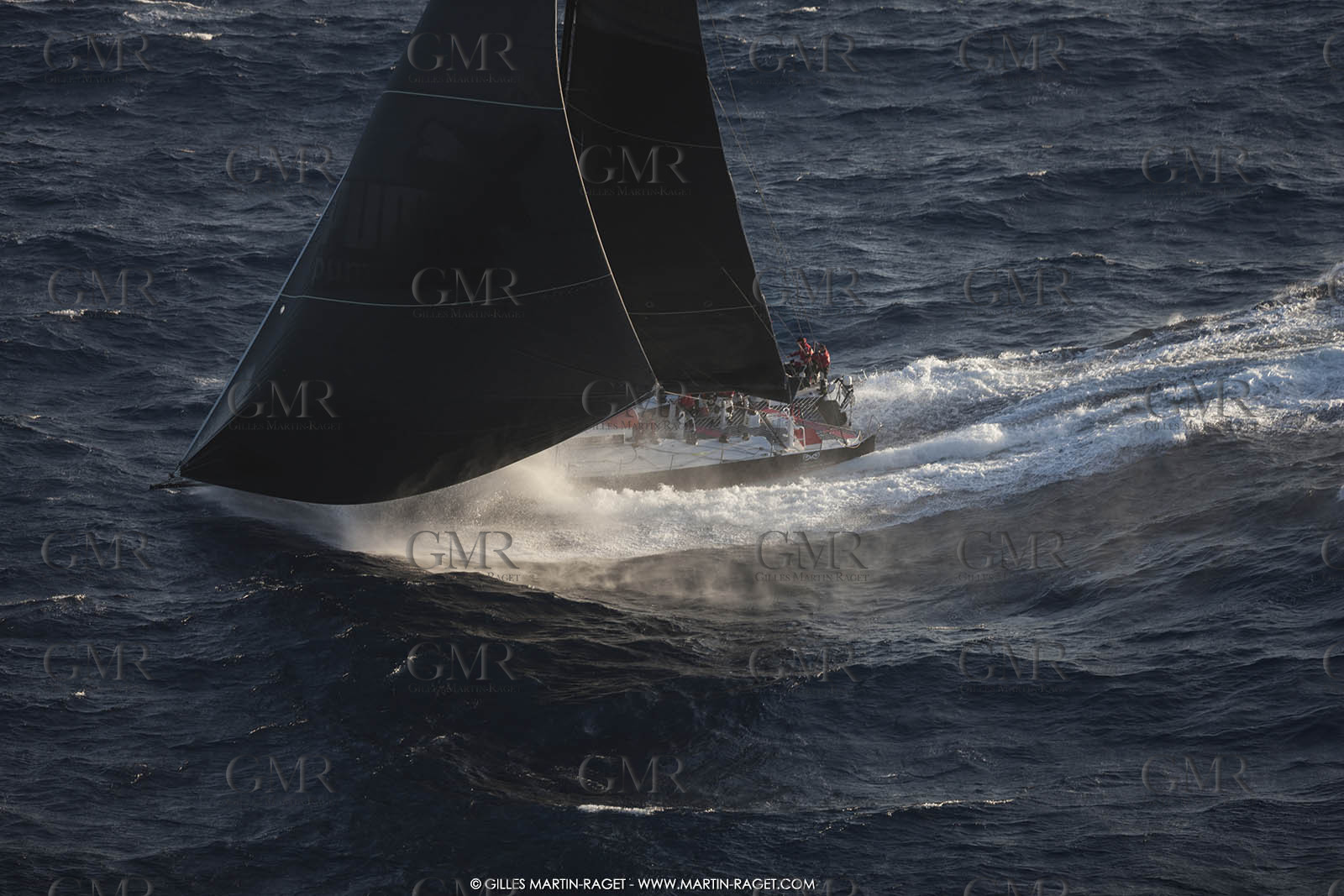 09 10 2017, Calvi (FRA,20), VOR 70 Babsy, Tentative de record autour de la Corse à la voile, skipper Franck Cammas