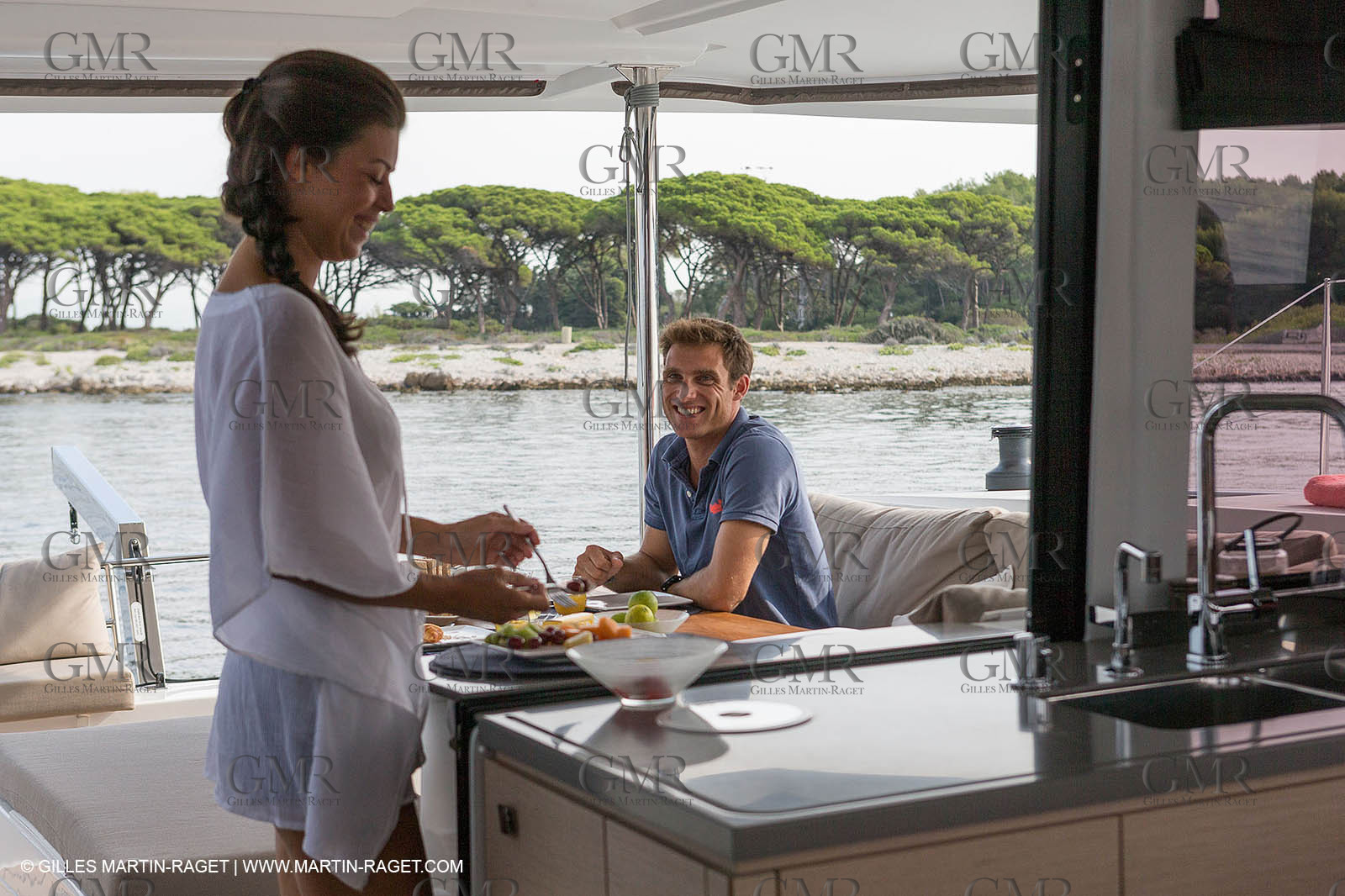 12 09 2016, Cannes (FRA,06), Chantier Fountaine-Pajot, Helia 44