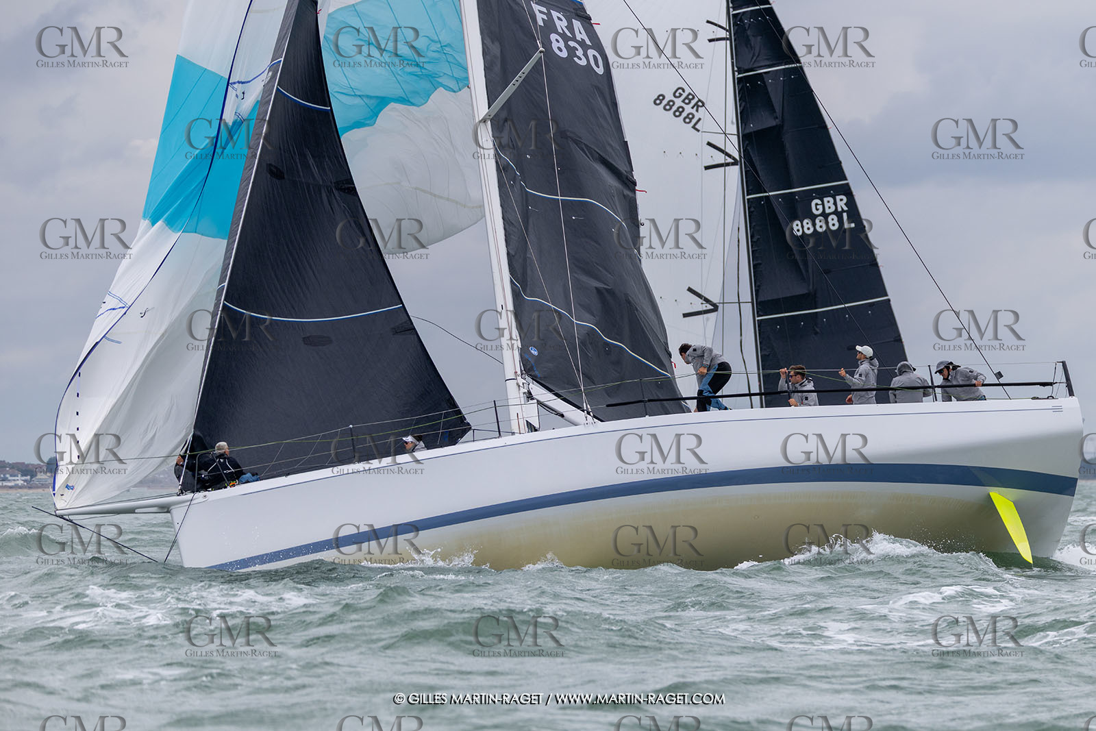 22 07 2025, Cowes (UK, IOW), Admiral's Cup 2025, Inshore Races 1 & 2,