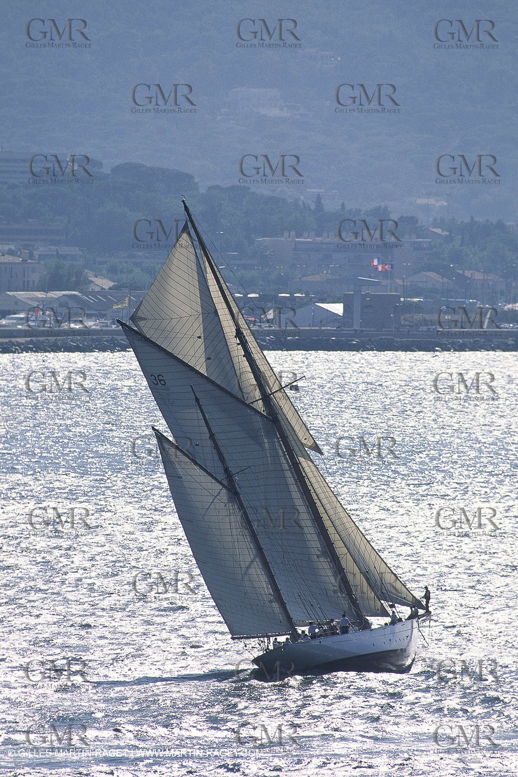 Sailing, Classic yachts, Niouargue 1994, Saint-Tropez (FRA)