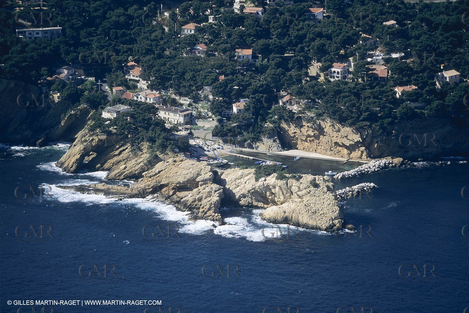 France, Provence, Côte Bleue, Madrague de Gignac
