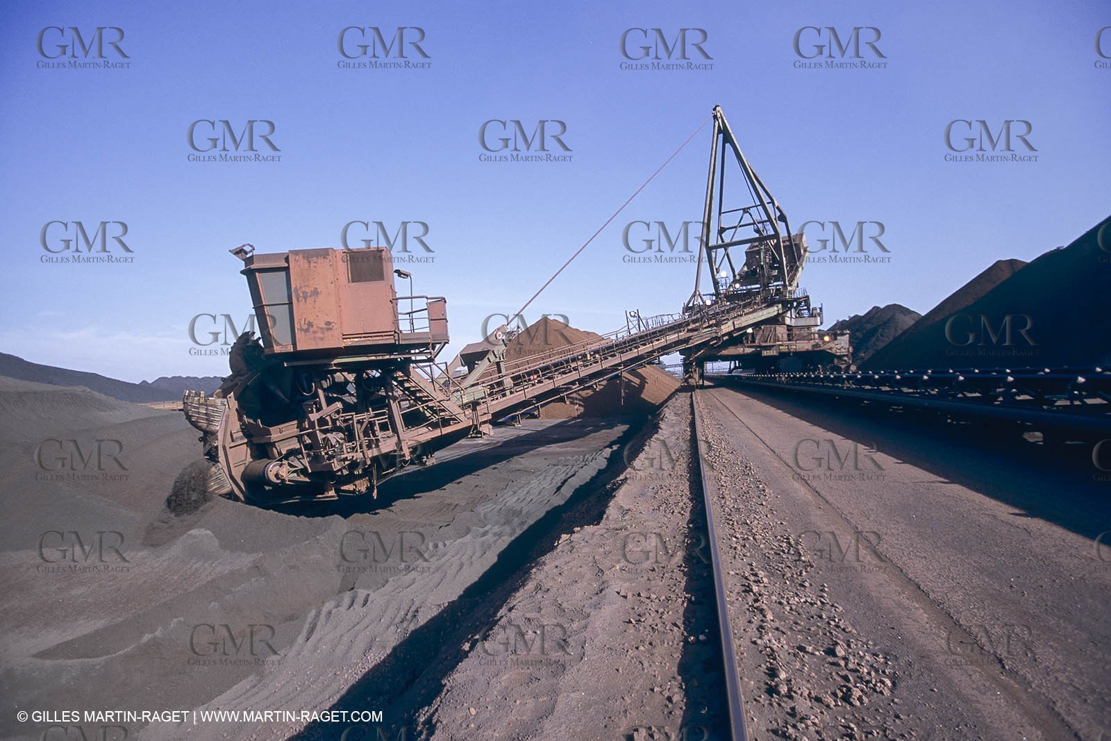 France, Provence, Site industiel de Fos sur mer, acieries