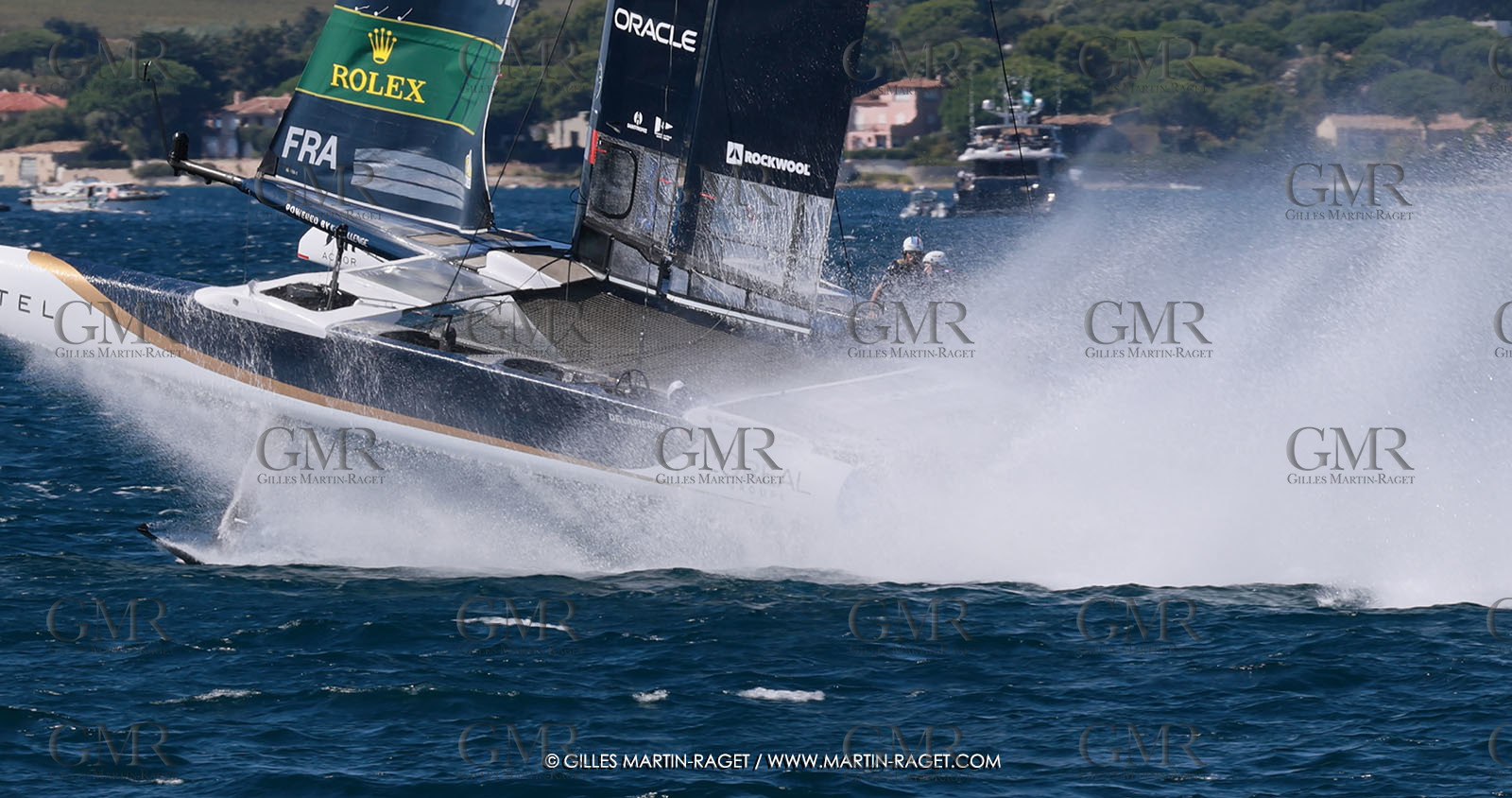 10 09 2025, Saint-Tropez,(FRA), Rockwool SailGP France Saint-Tropez, Race Day 1