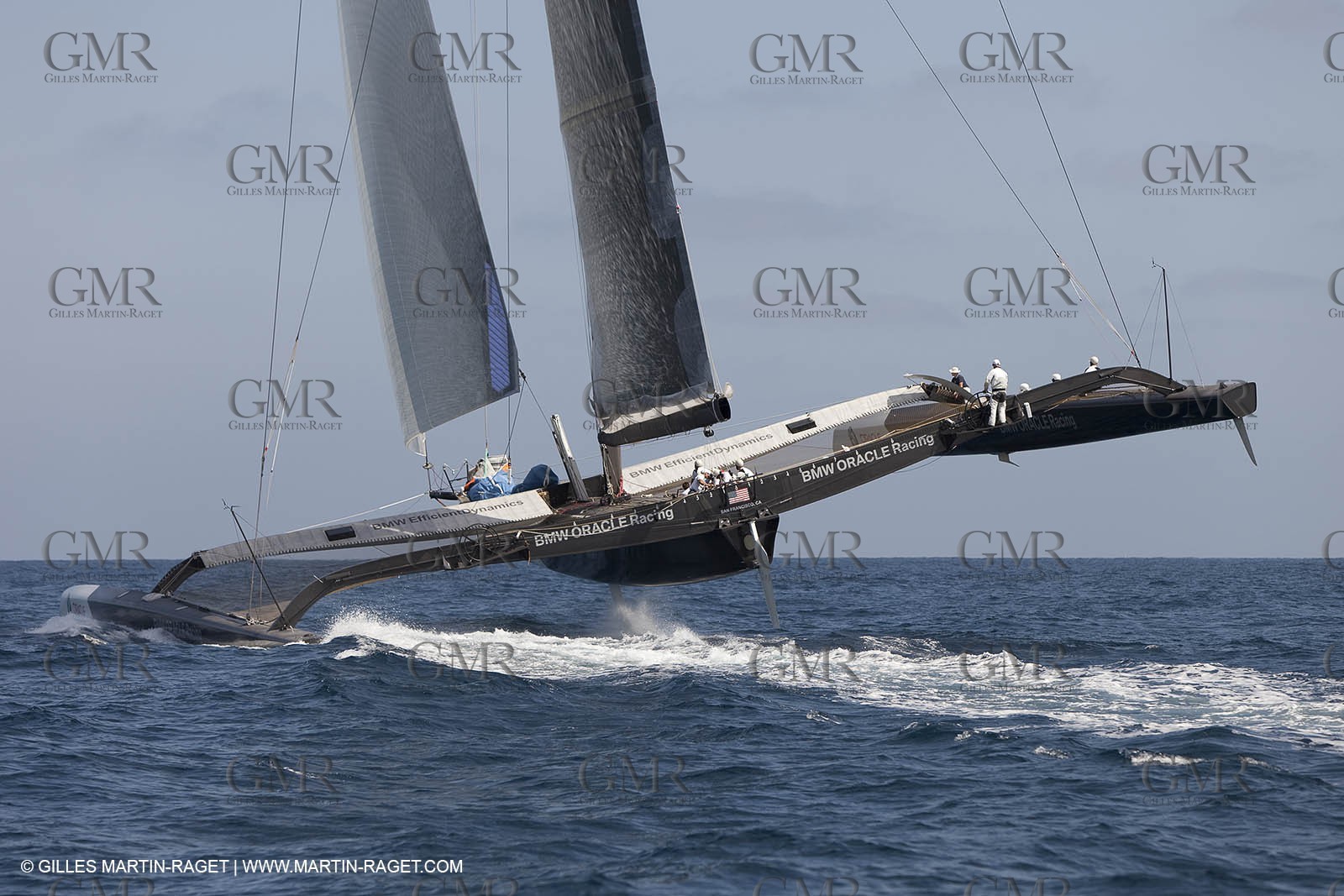 08 08 2009 - San Diego (USA,CA) - 33rd America's Cup - BMW ORACLE Racing - 90 ft Trimaran testings