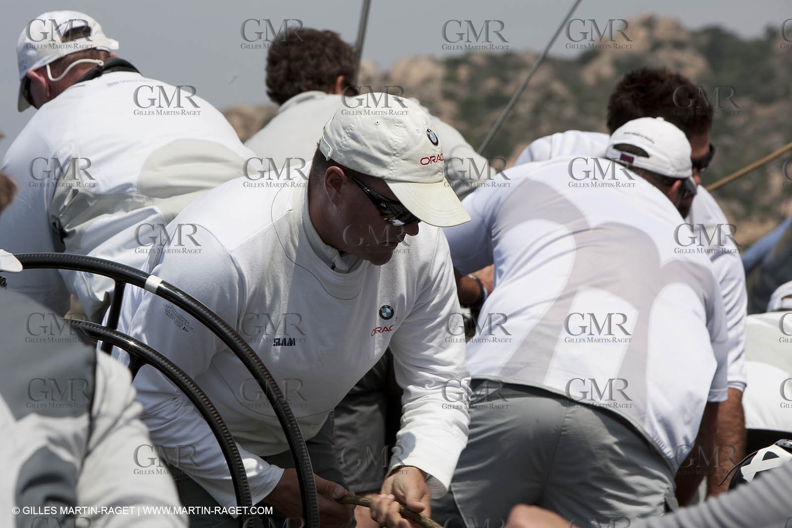 19 05 2010 - La Maddalena (ITA, Sardinia) Louis Vuitton Trophy - BMW ORACLE Racing - Training