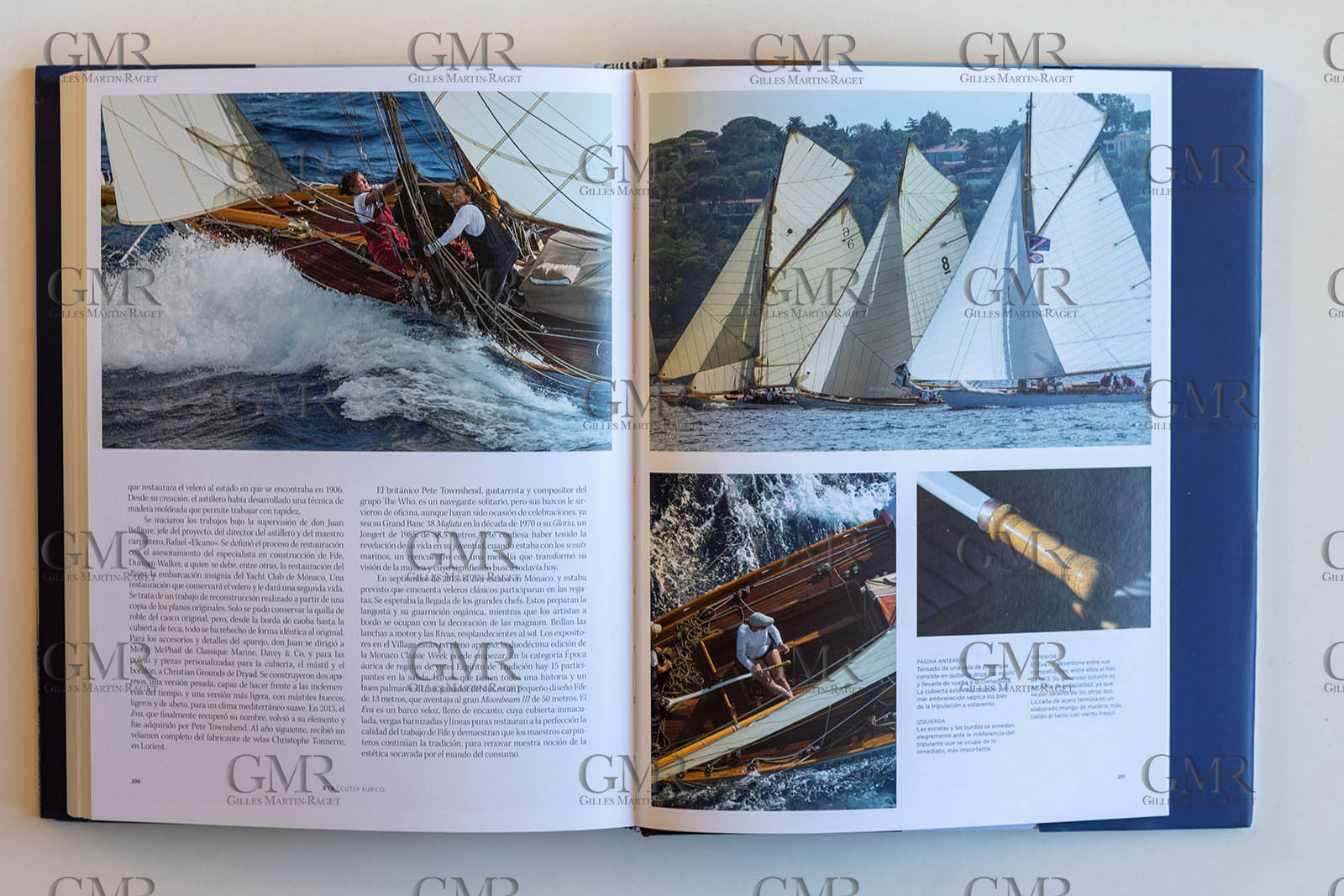 Marseille, 31 01 2023, Veleros de Leyenda, François Chevalier, photographies de Gilles Martin-Raget, Blume (version en langue espagnole de Voiliers de Rêve,  Le Chêne