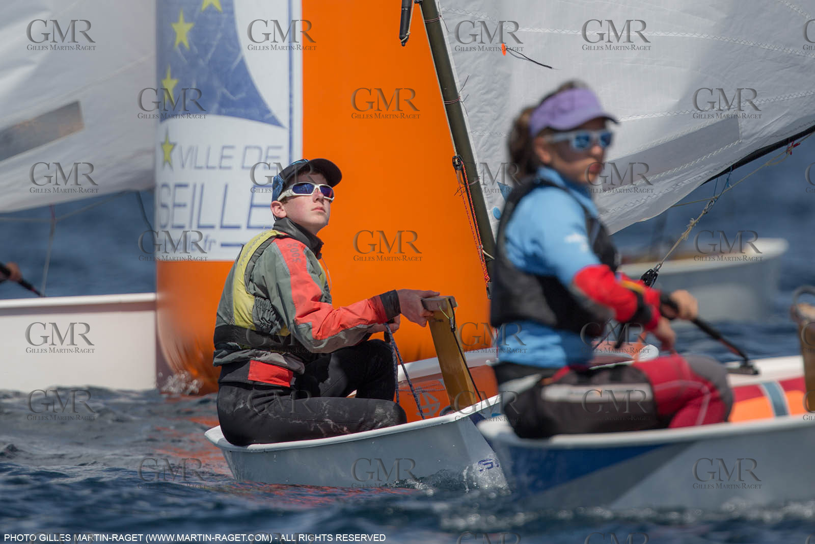 14 04 2016, Marseille (FRA,13), SNIM Dériveurs, Coupe Internationale de Printemps Optimist, Day 4
