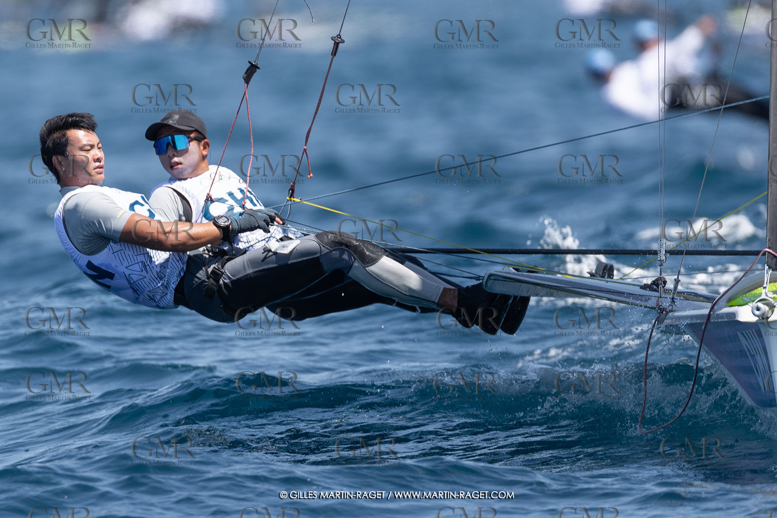 23 07 2024, Marseille (FRA), Paris 2024 Olympic Games, Sailing, Free trainings