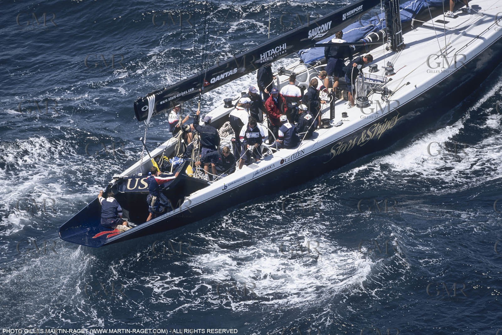 Sailing, Yacht Racing, America's Cup XXX, Auckland (NZL), 2000, Stars and Stripes