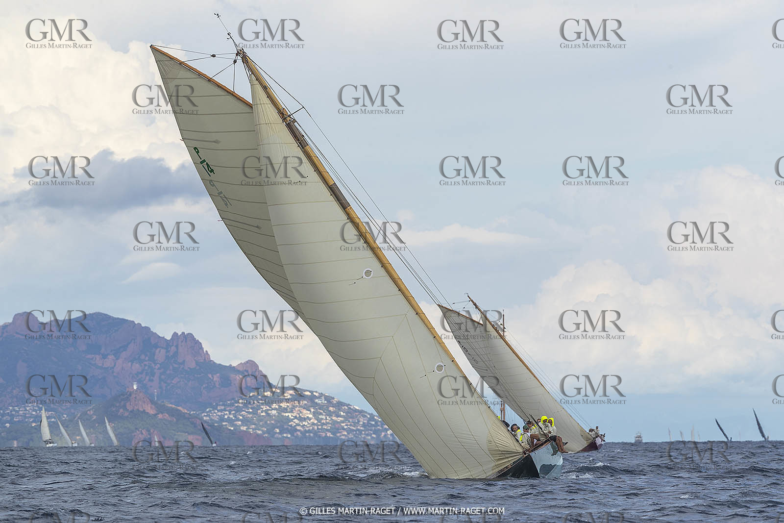 25 09 2022, Saint-Tropez (FRA, 83), Les Voiles de Saint-Tropez 2022, Arrivée des bateaux et de la Coupe d'Automne du Yacht Club de France