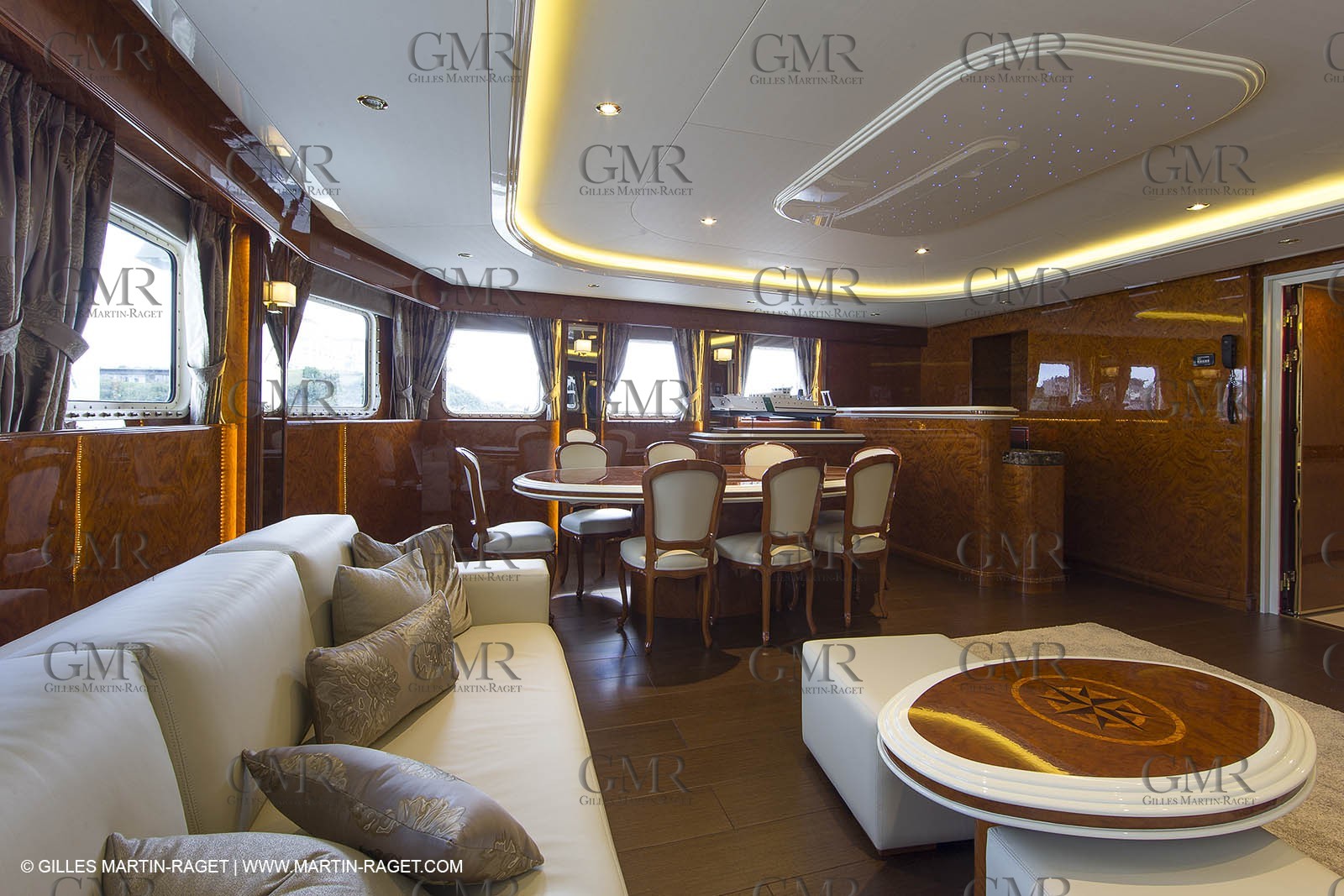 Al Azizi oficial launchat the Mucem museum - H2X boatyard - Oceanographic research ship - Marseille (FRA,13) - 27 05 2014