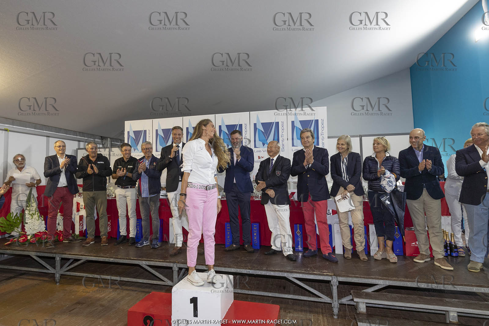 7 10 2018 Saint-Tropez (FRA,83), LEs Voiles de Saint-Tropez 2018, jour 8, prize giving