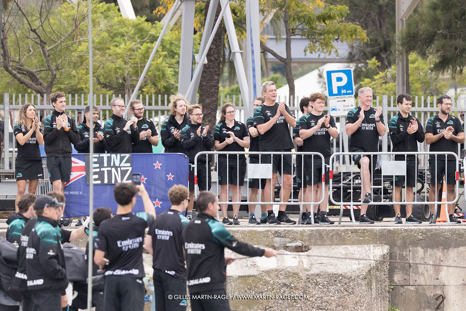 18 10 2024, Barcelona (ESP), Louis Vuitton 37th America's Cup, Final Match, Race Day 5,