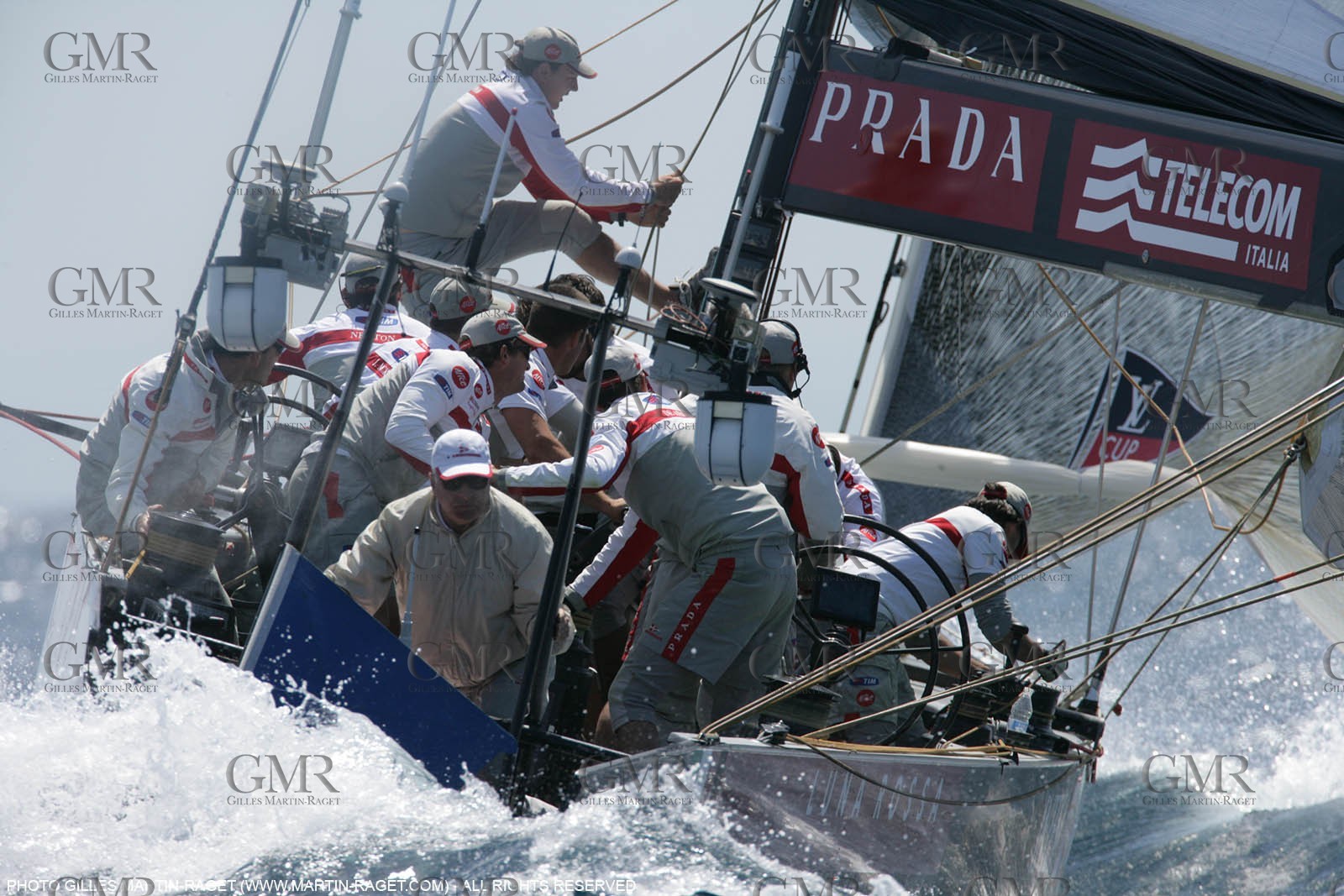 15 05 2007-Valencia (Spain)- 32nd America's Cup - Louis Vuitton Cup - Semi-final - Day 2 - BMW ORACLE racing
