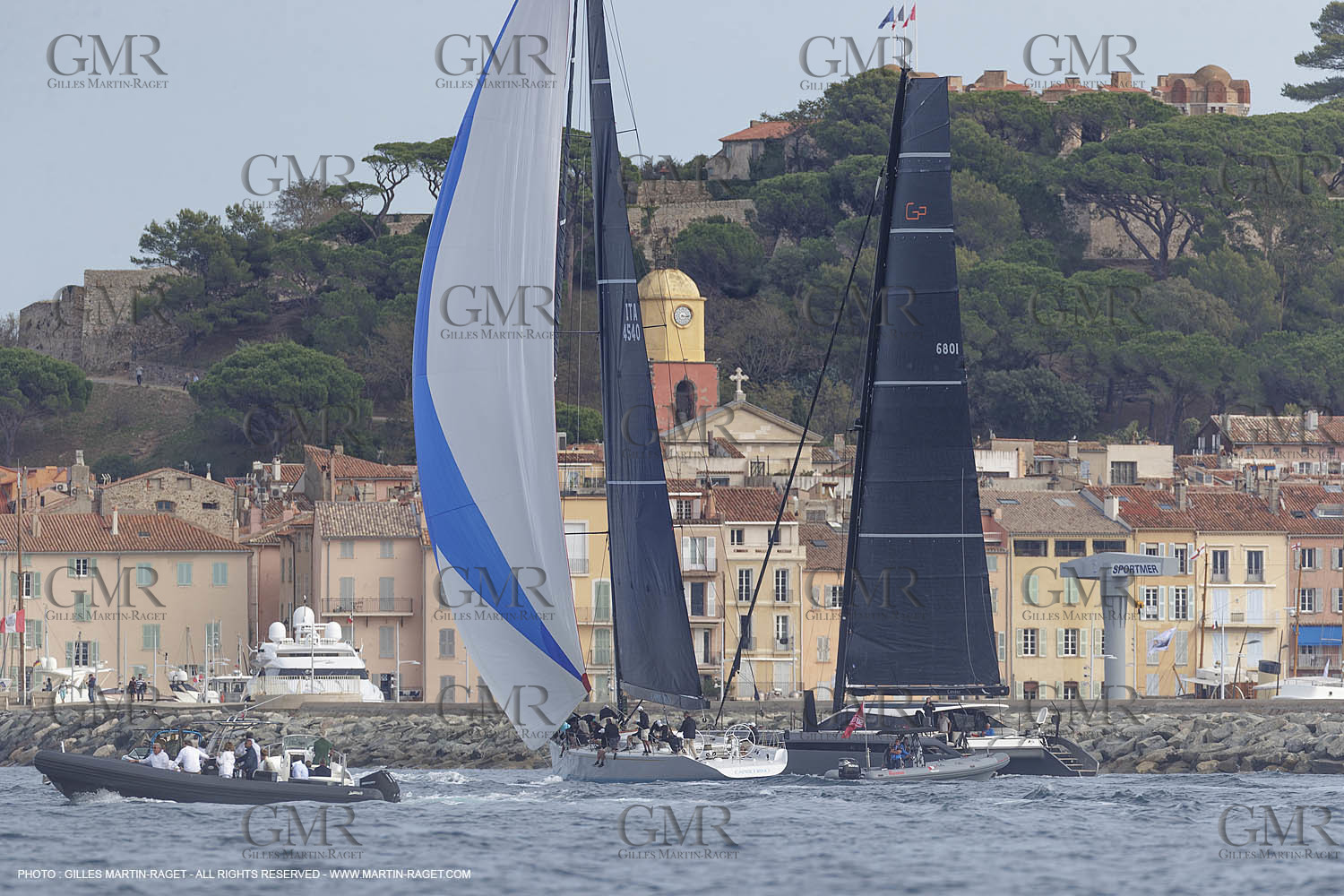 08 10 2020, Saint-Tropez (FRA,83), Les Voiles de Saint-Tropez  2020, Les Voiles Super Series, Race Day 3