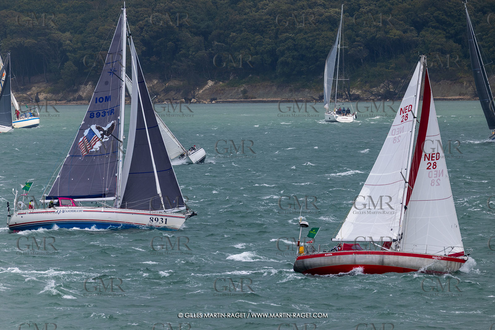 26 07 2025, Cowes (UK, IOW), Admiral's Cup 2025, Rolex Fastnet Race start,