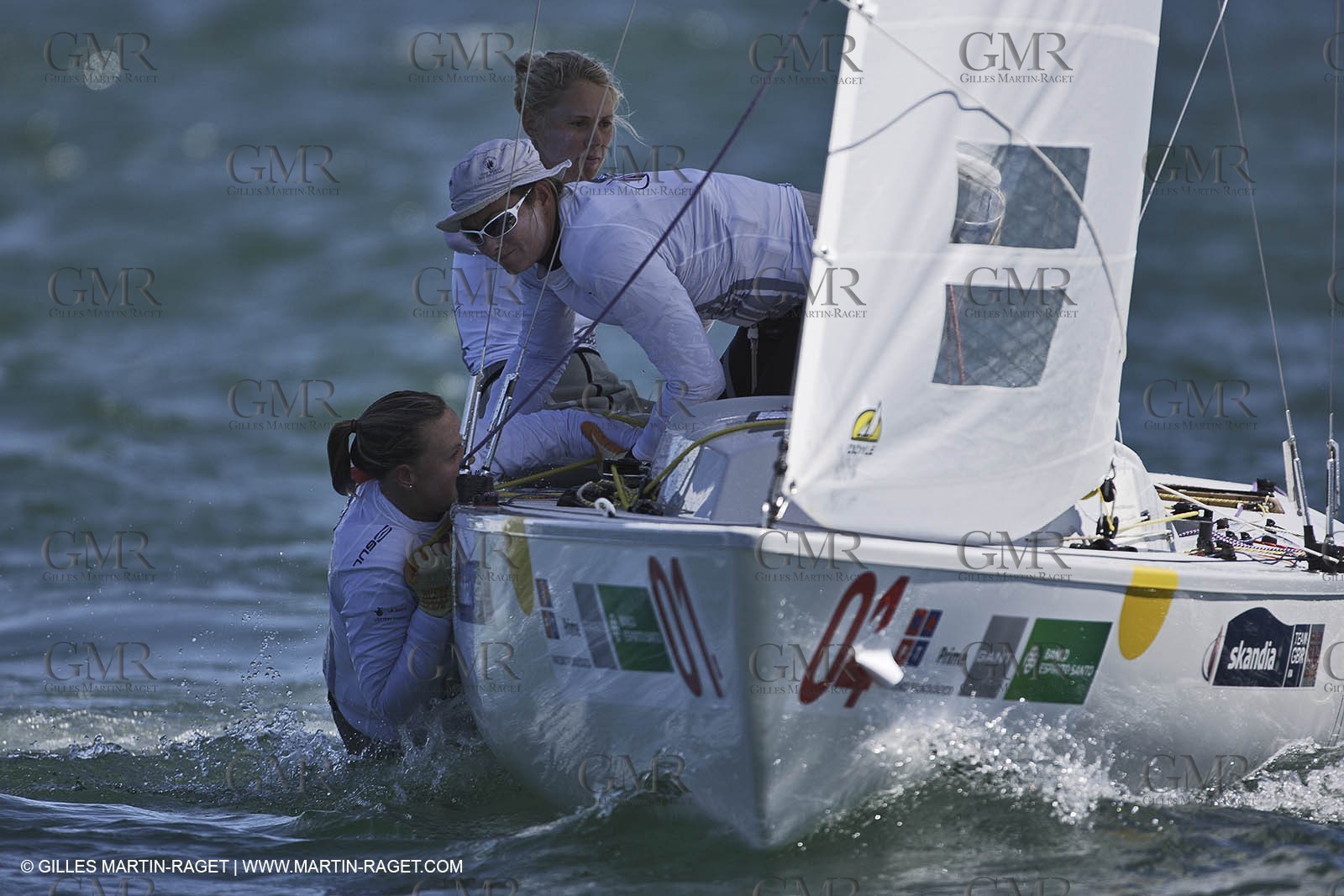 11-05-07 - ISAF SAILING WORLD CHAMPIONSHIPS - CASCAIS 2007 - DAY 8 - Yingling - Medal race - Ayton - Webb - Wilson