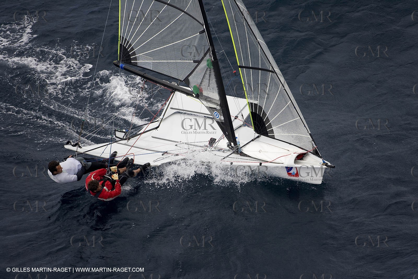 26 04 2007 - 2007 Semaine Olympique Française - Hyères (South of France) - Day 5 - - Team France - 49er