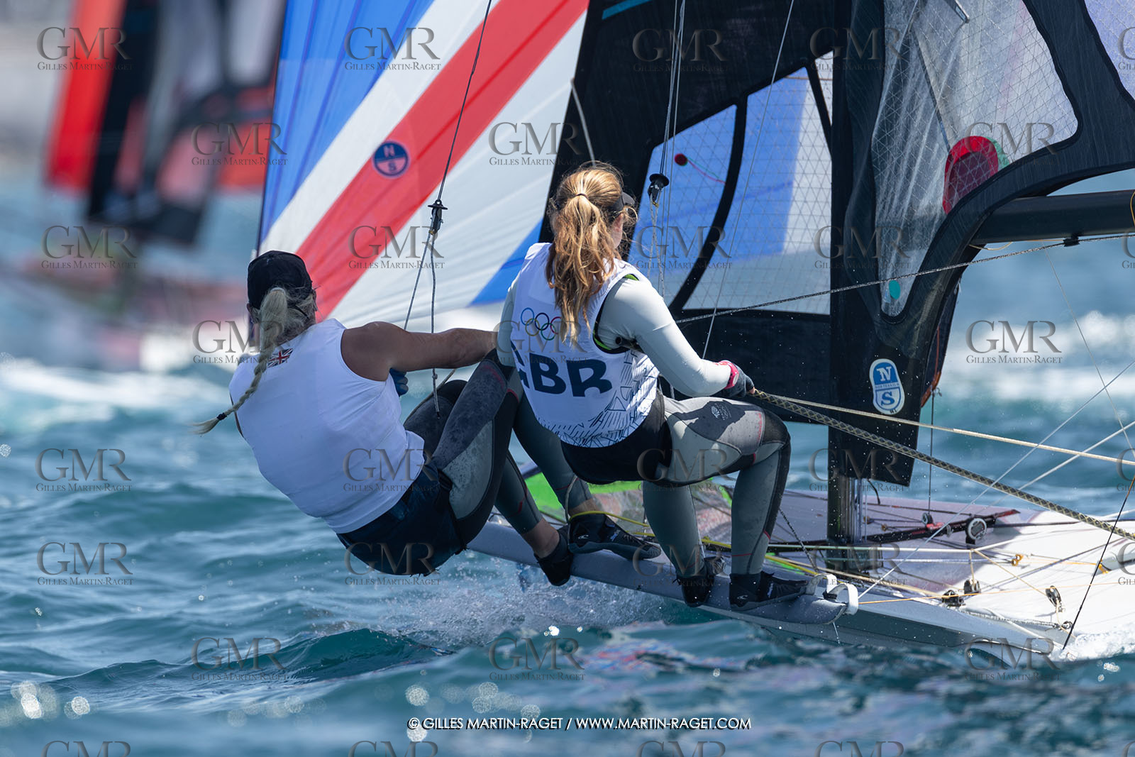23 07 2024, Marseille (FRA), Paris 2024 Olympic Games, Sailing, Free trainings