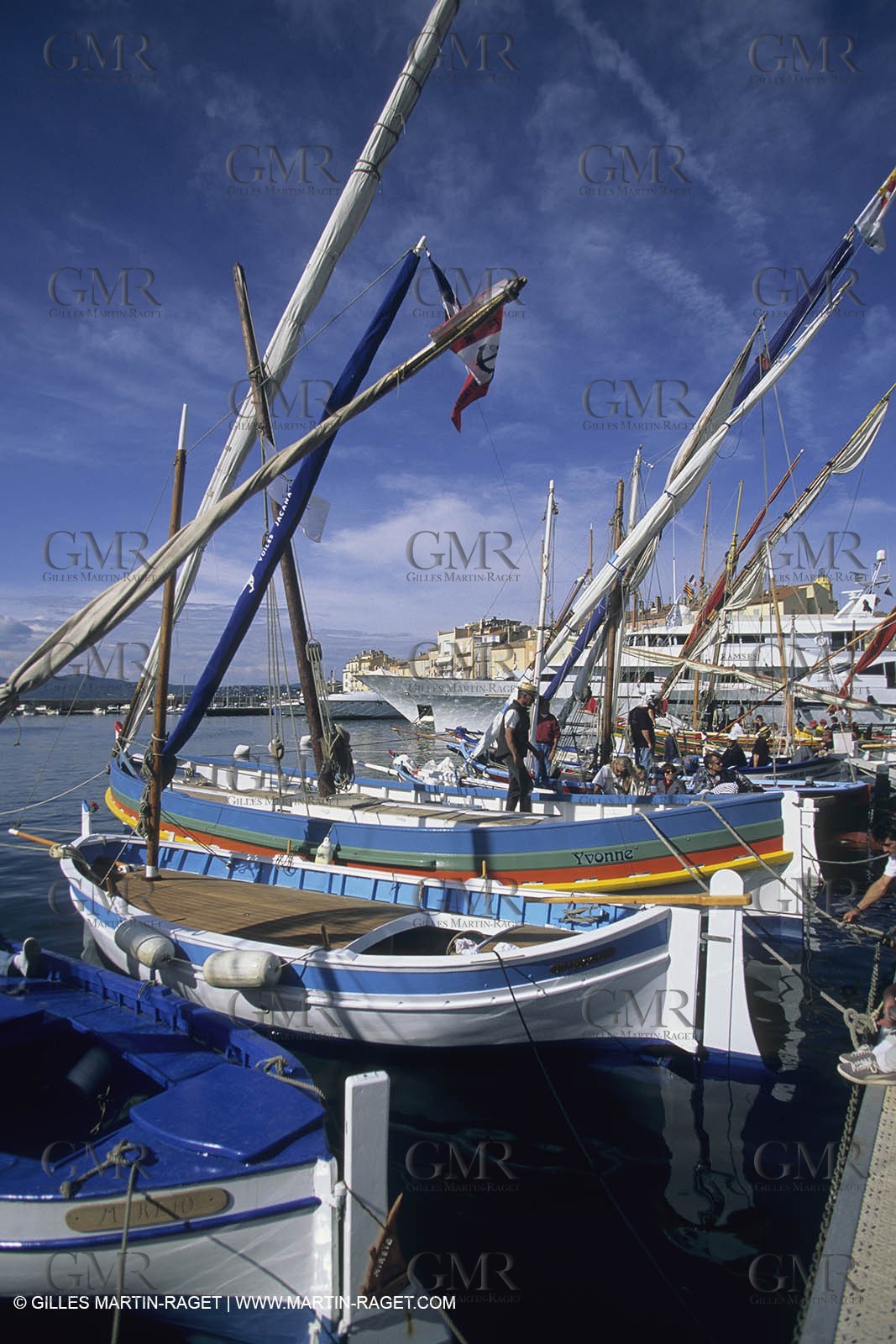 Classic yachts, Latin rigs, Voile latine