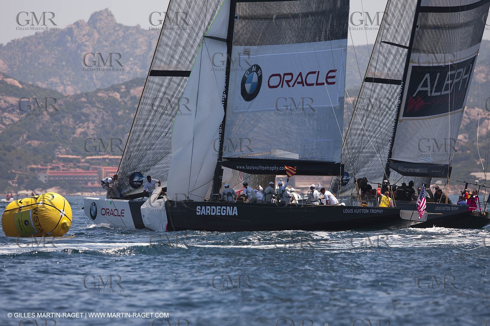 23 05 2010 - La Maddalena (ITA, Sardinia) Louis Vuitton Trophy - BMW ORACLE Racing - Racing Day 2