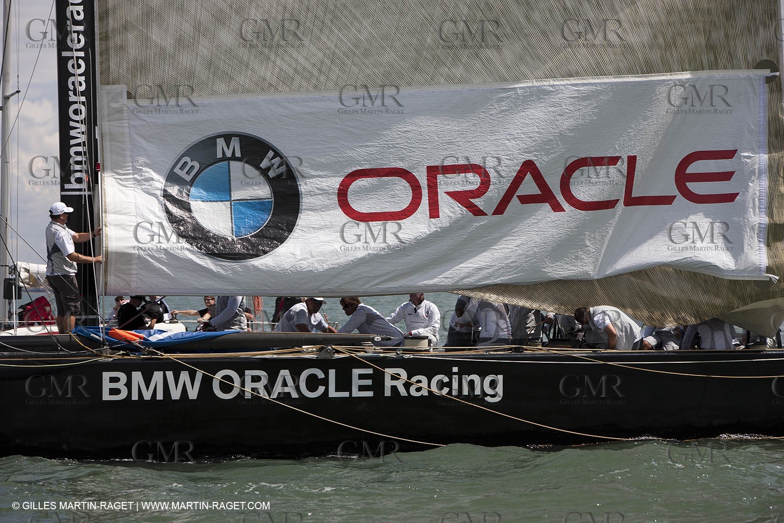 02 08 2010 - Cowes (UK, IOW) - The 1851 Cup -  BMW ORACLE Racing - Training Day.