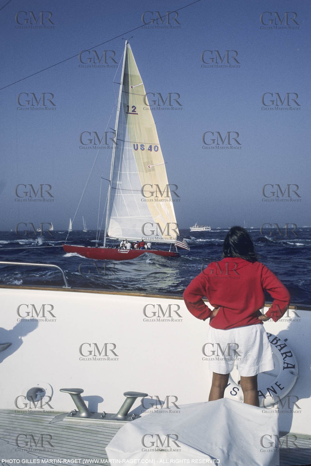 25th America's Cup Newport 1983, Final match, Australia II vs Liberty