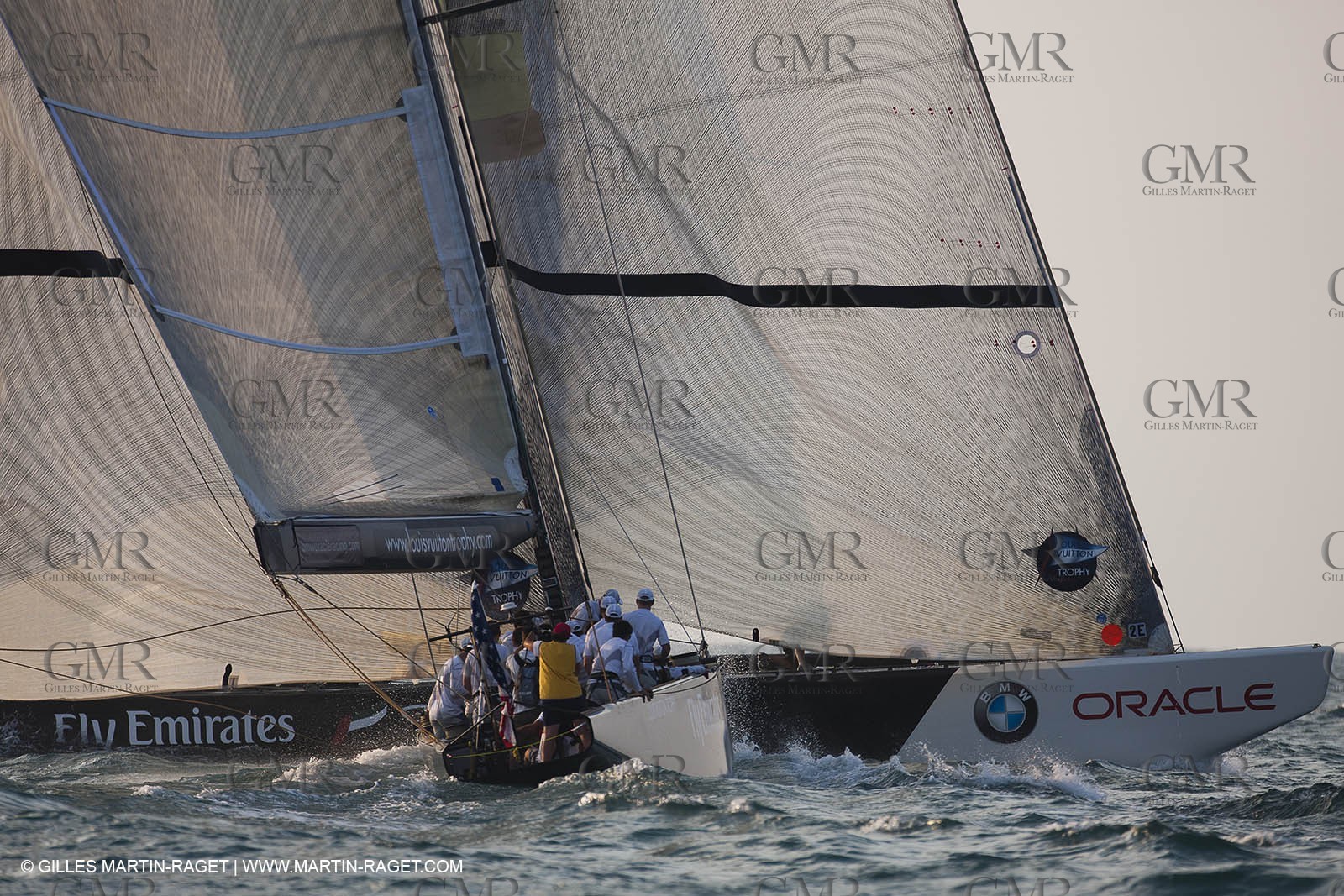 14 11 2010 - Dubai (UAE) - Dubai Louis Vuitton Trophy -  BMW ORACLE Racing - Race Day 1 - Vs All 4 one