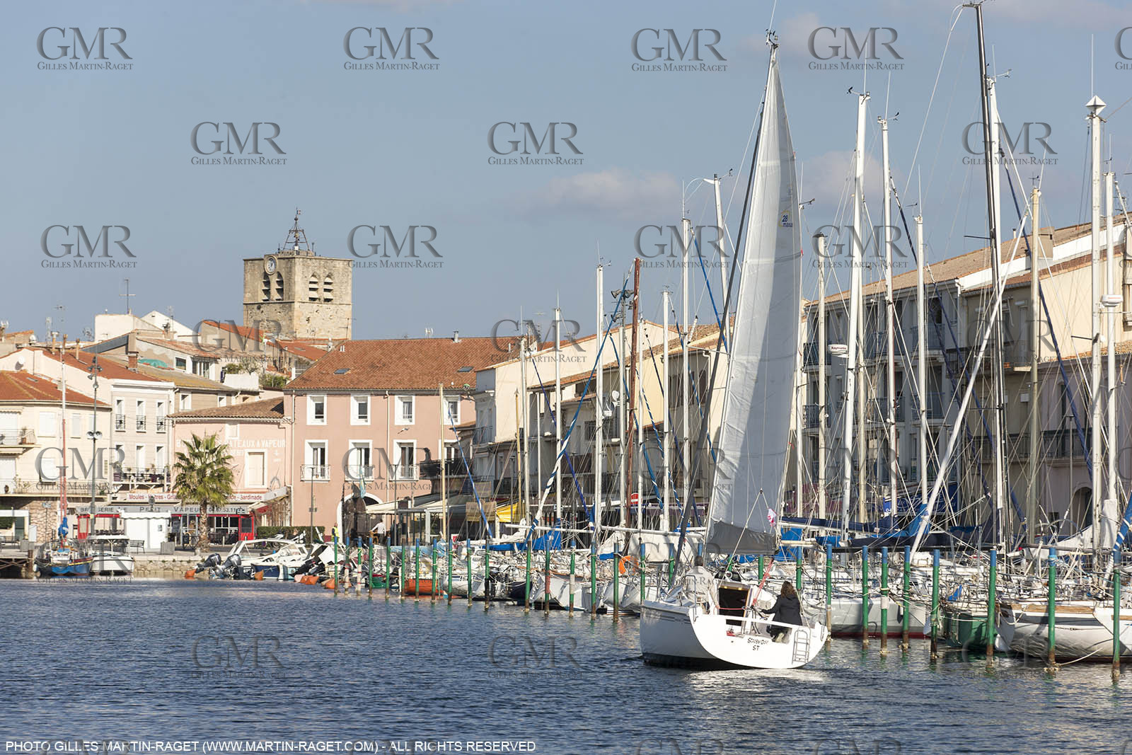 28 01 2016, Sète (FRA,34), Cruising on Thau Basin, Mèze