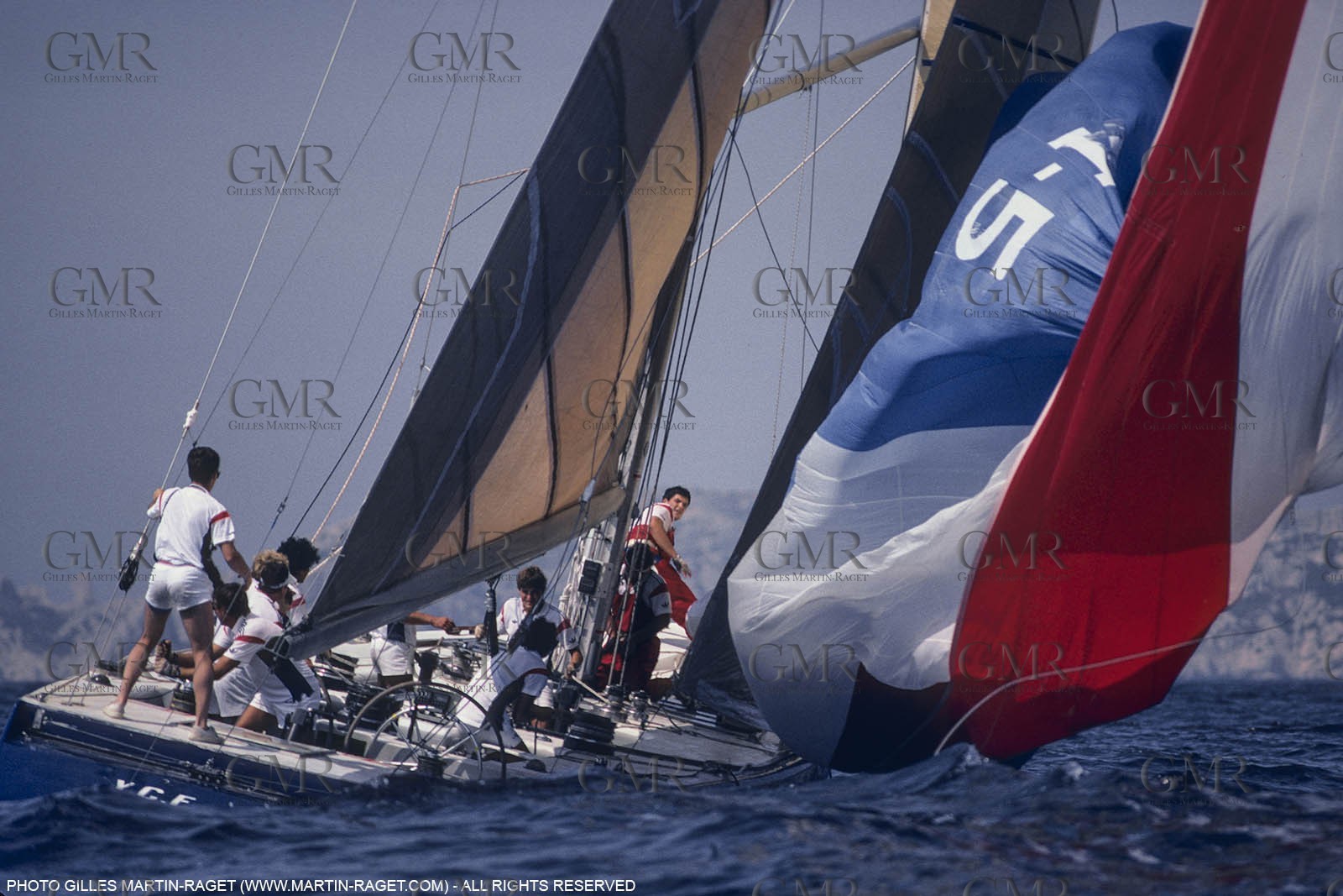 Sailing, Yacht Racing, 26th America's Cup Fremantle 1987, Challenge France