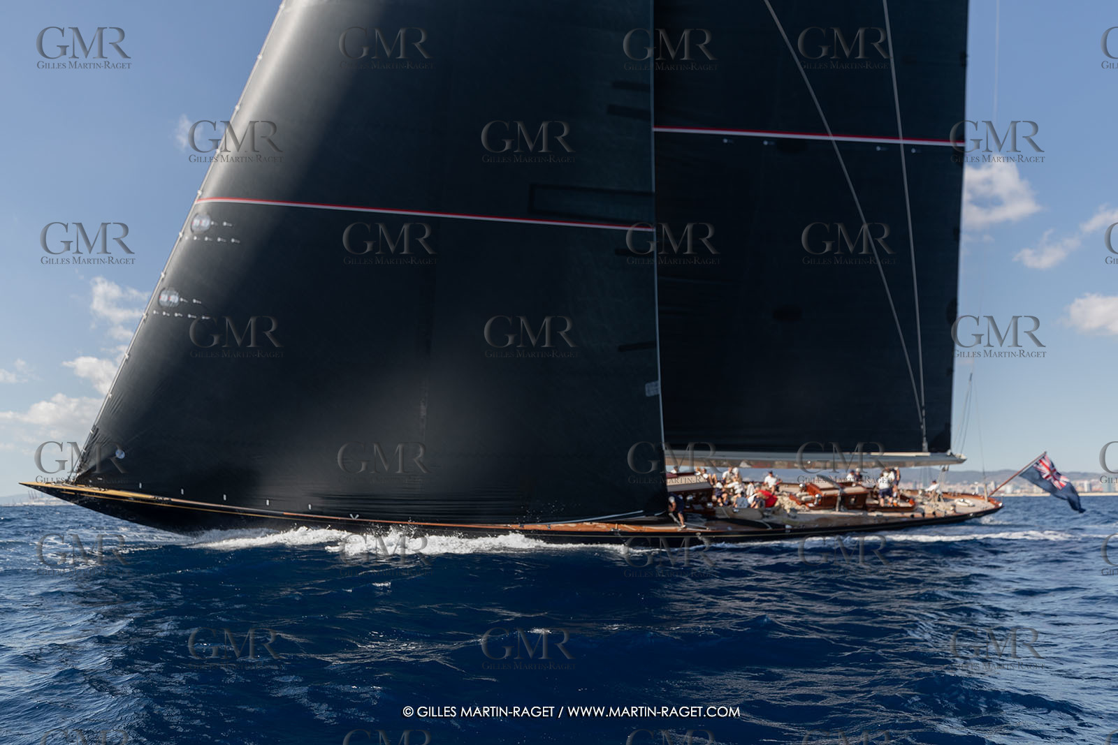 04 10 2024, Barcelona (ESP), 37th America's Cup, Louis Vuitton Cup Final, Race Day 7