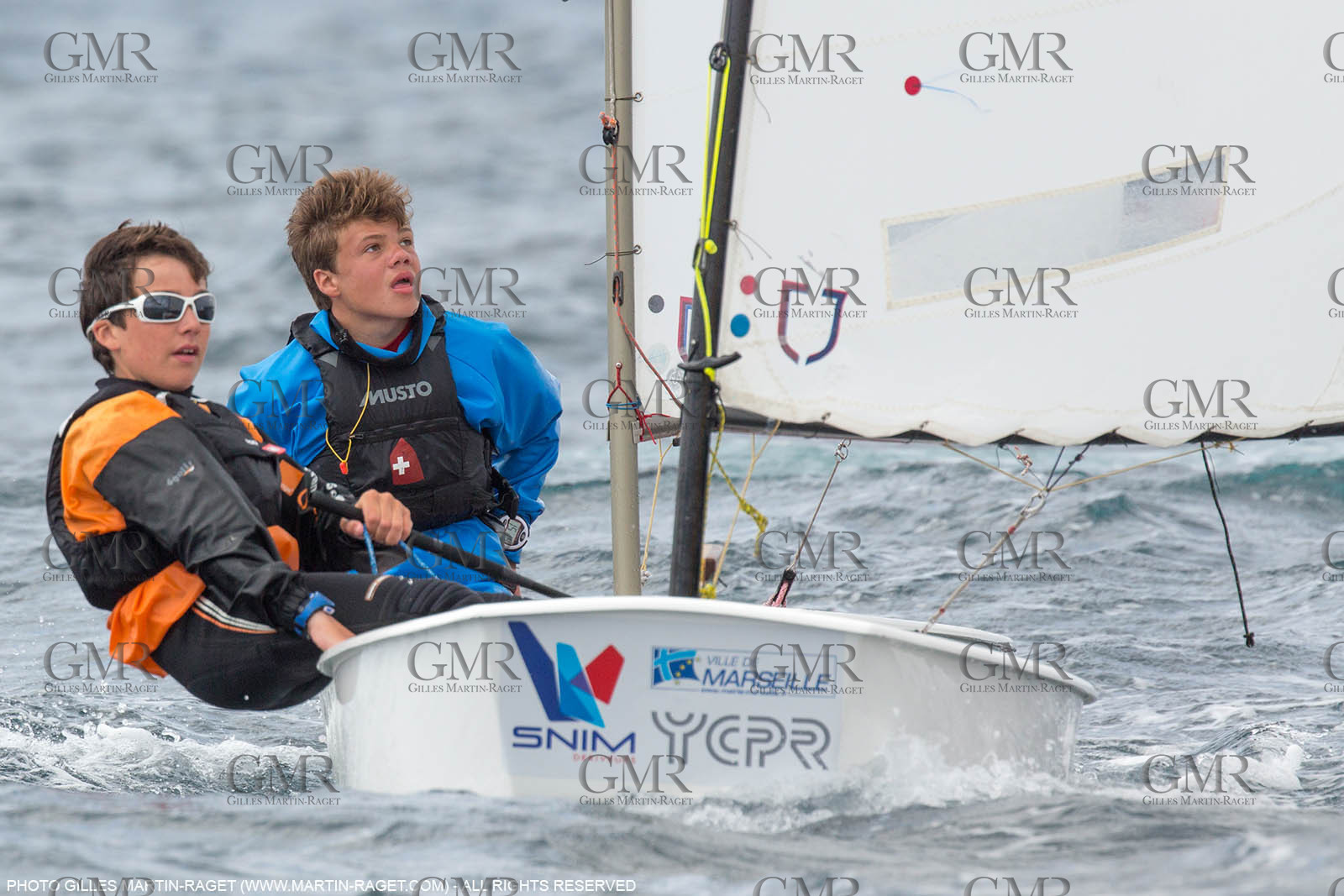 15 04 2016, Marseille (FRA,13), SNIM Dériveurs, Coupe Internationale de Printemps Optimist, Final Day