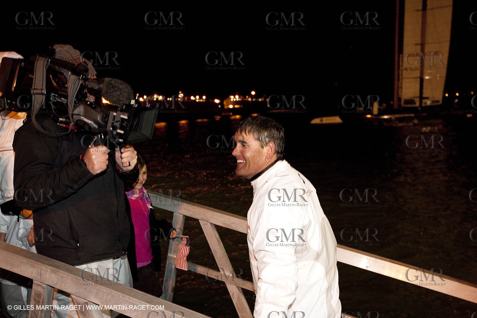 14 02 2010 - Valencia (ESP) - 33rd America's Cup - BMW ORACLE Racing - Race 2