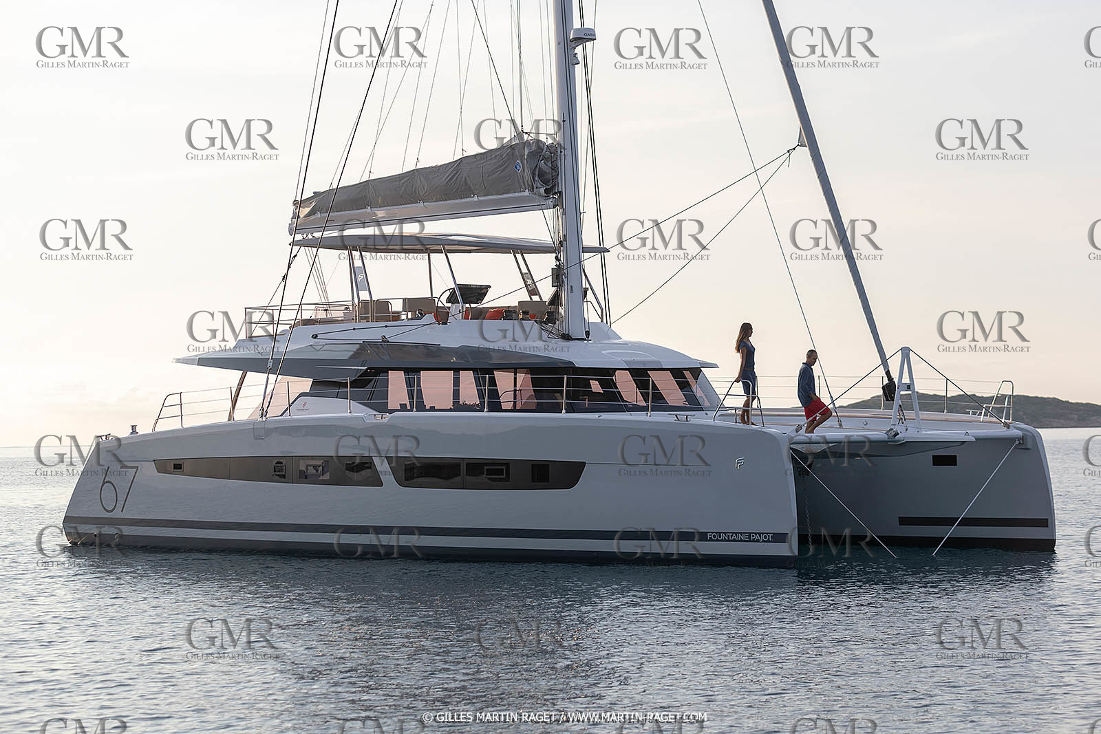 30 08 2018, Porto Vecchio (FRA, South Corsica) Chantier Fountaine-Pajot, Alegria 67