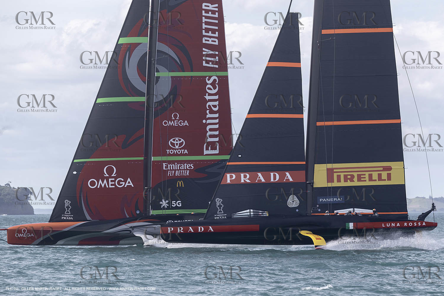 08 12 2020 - Auckland (NZL) - 36th America's Cup - Practice Sessions - Day 1