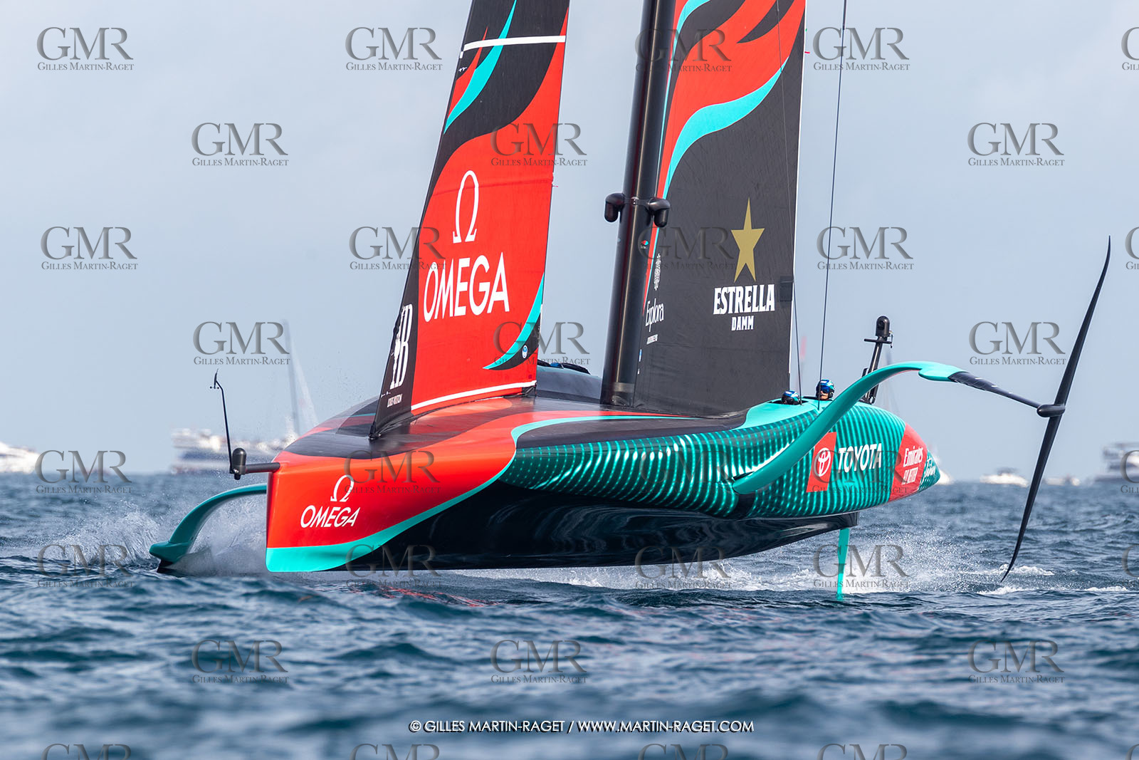 12:10 2024, Barcelona (ESP), Louis Vuitton 37th America's Cup, Final Match, Race Day 1, Race 1